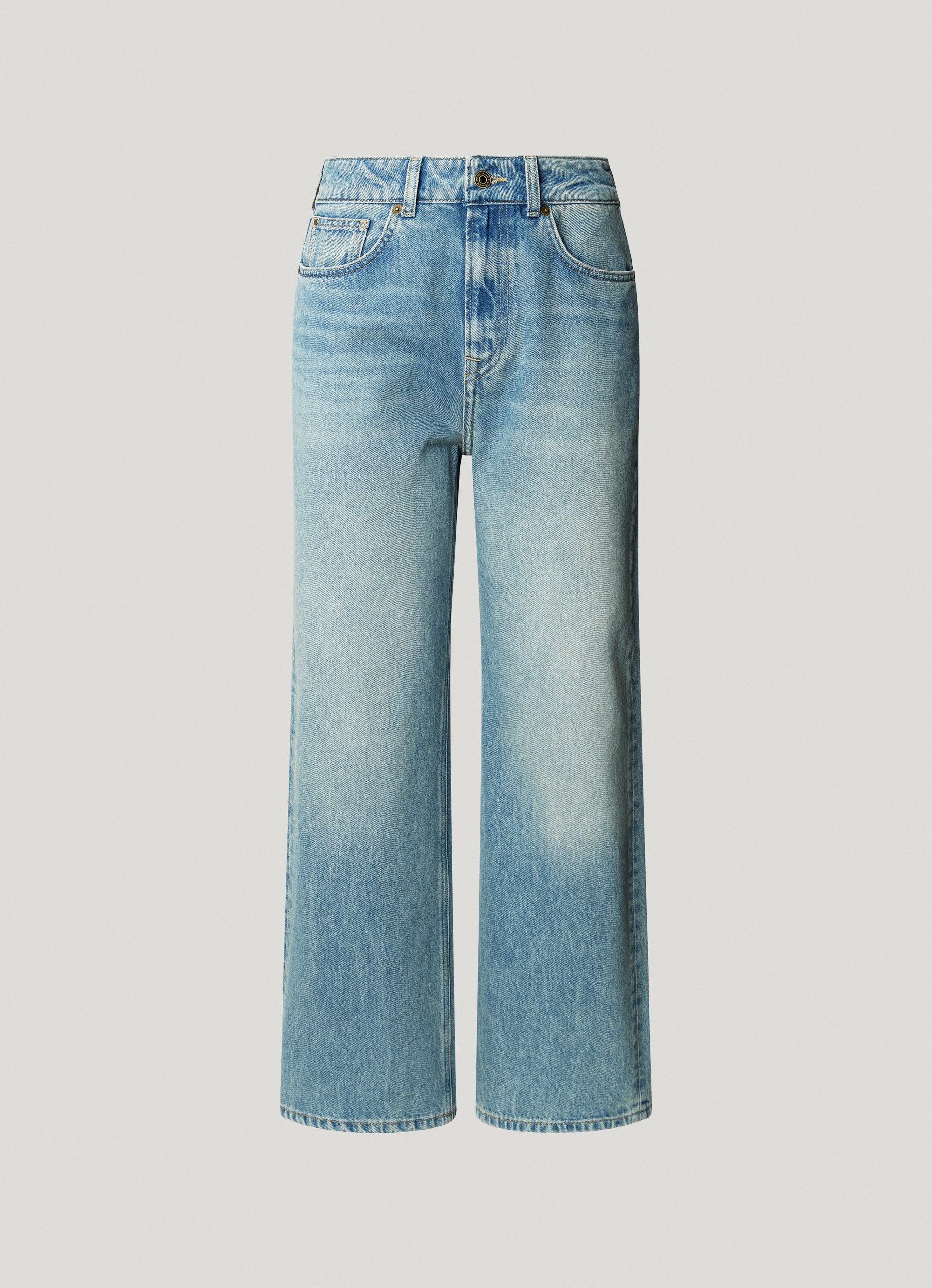 Pepe Jeans Straight-Jeans UHW – Ultra High Waist mit hohem Bund