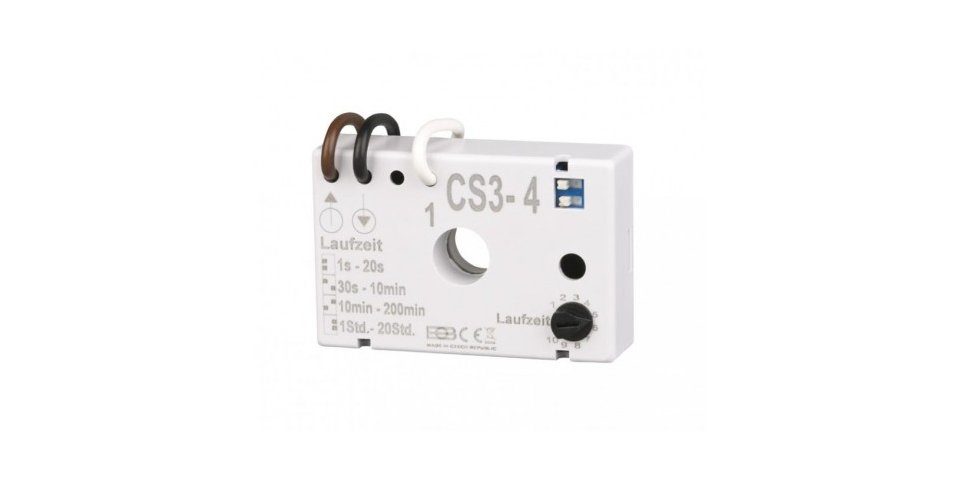 Elektrobock Zeitschaltuhr Elektrobock CS3-4 Unterputz Nachlaufrelais