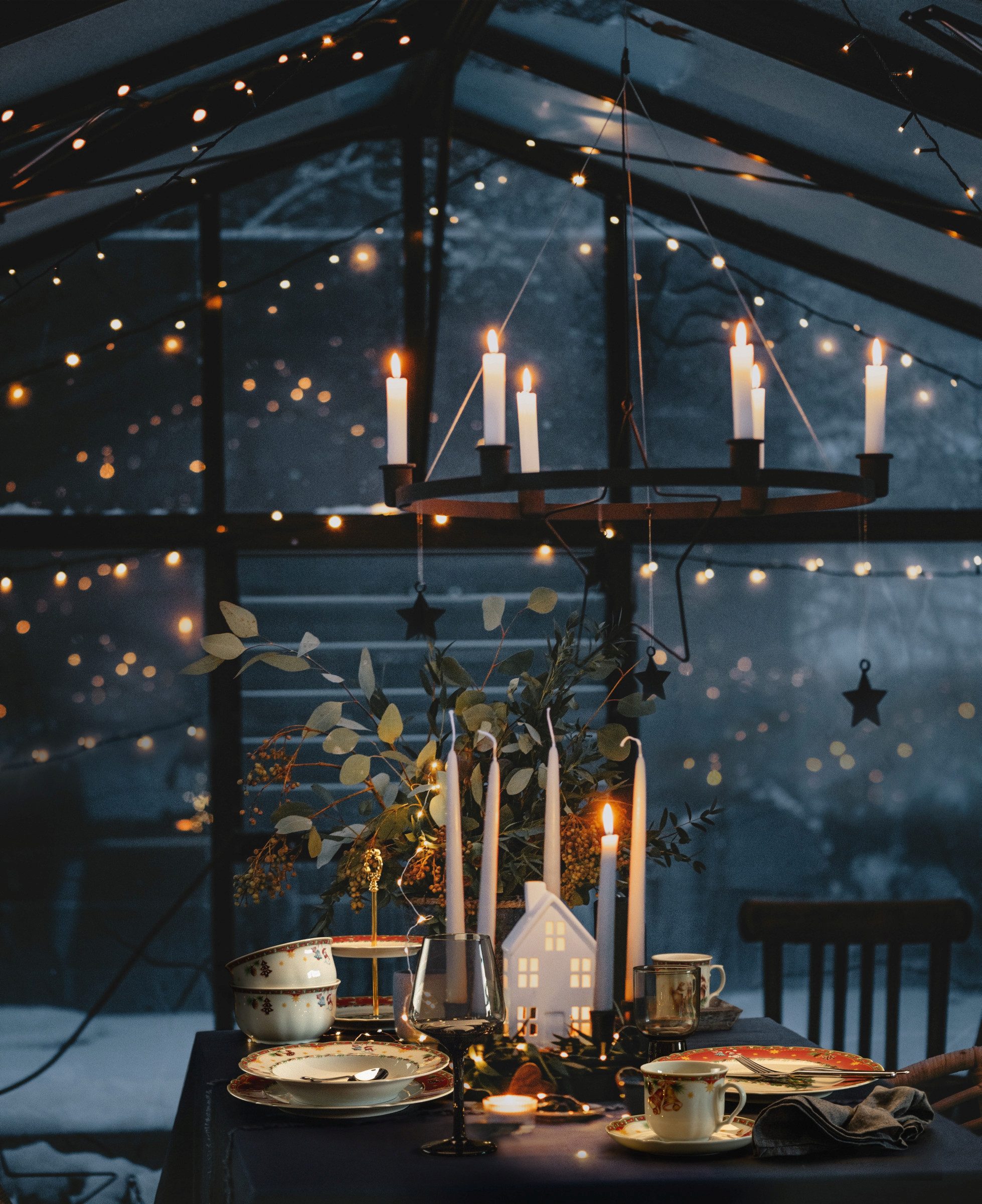 Seltmann Weiden Suppenteller Marieluise - Weihnachtsnostalgie, (1 St), Teller rund 23 cm