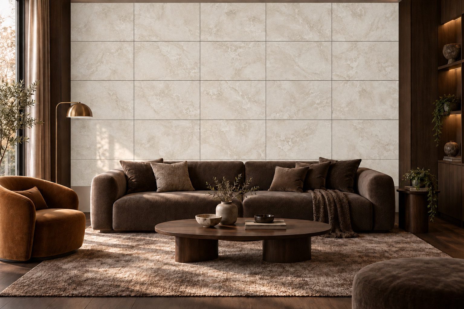 IKHEMalarka 3D Wandpaneel Betonoptik Marmor Ziegel aus Polystyrol Styropor XPS, BxL: 50,00x100,00 cm, 0,50 qm, (1 Stück, 0,5m) Deckenpaneelen - 3mm dick - 100x5 – Bild 3 von 5