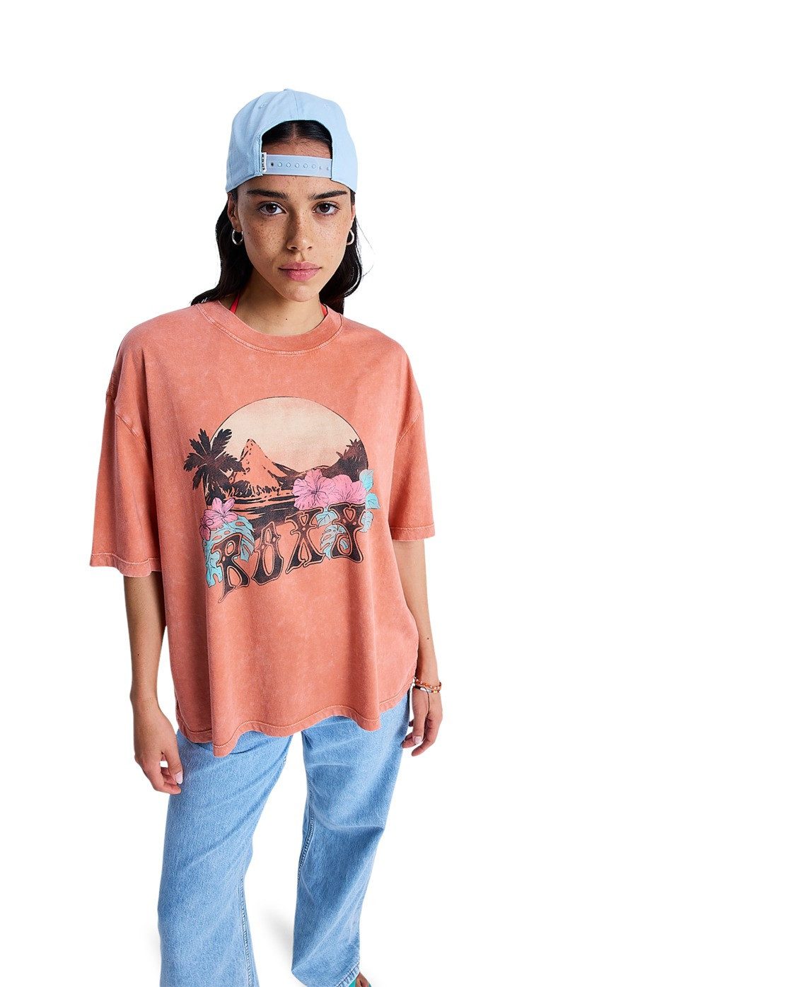 Roxy T-Shirt Talloversize Washed