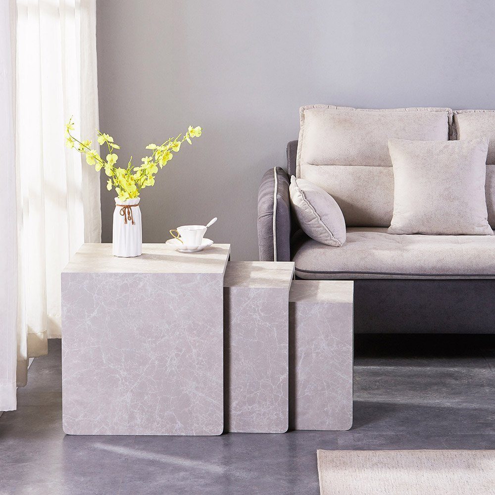 HOME DELUXE Couchtisch Beistelltisch 3er Set günstig online kaufen