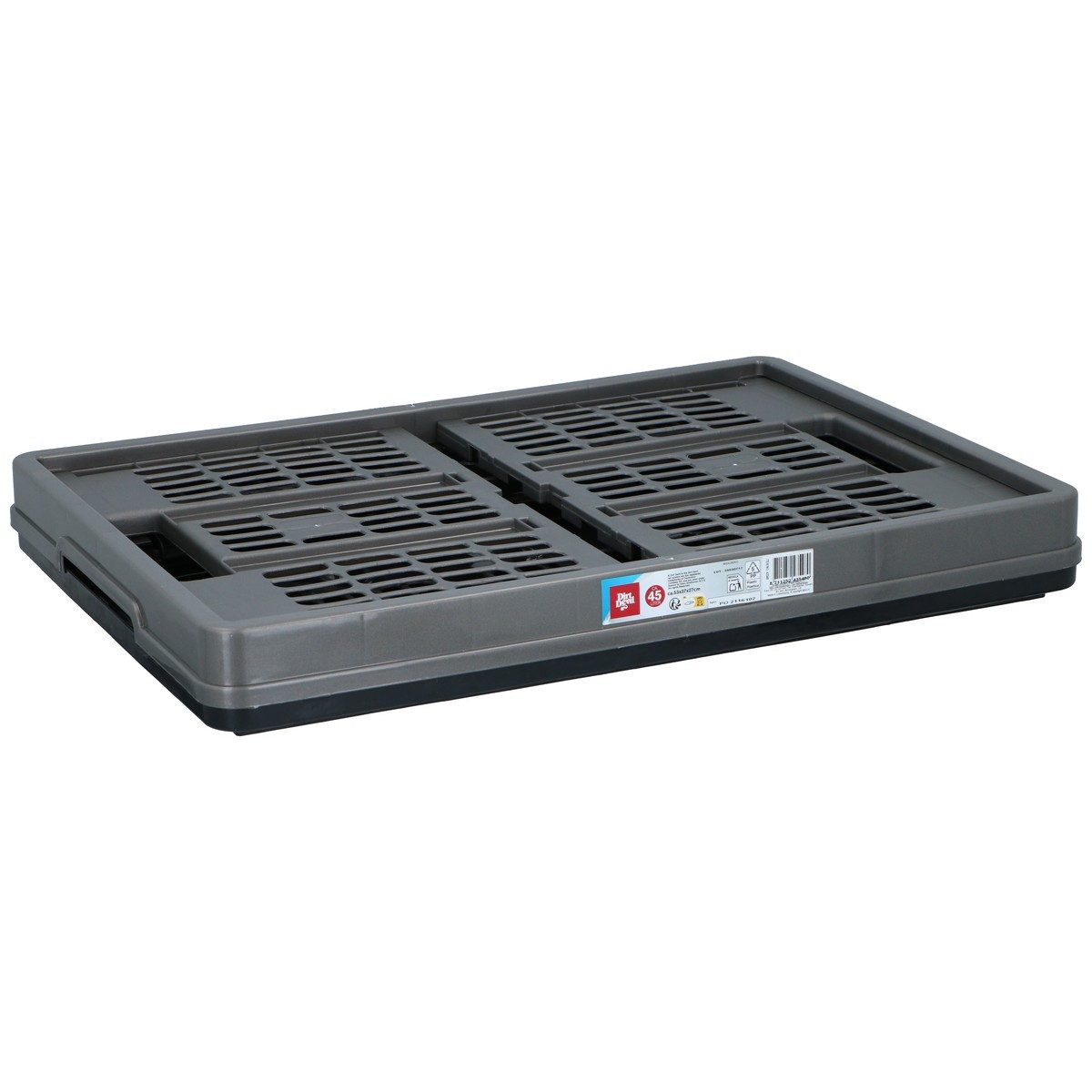DIRT DEVIL Allzweckkiste Dirt Devil Klappkiste 45 L – Klappbox für Einkäufe