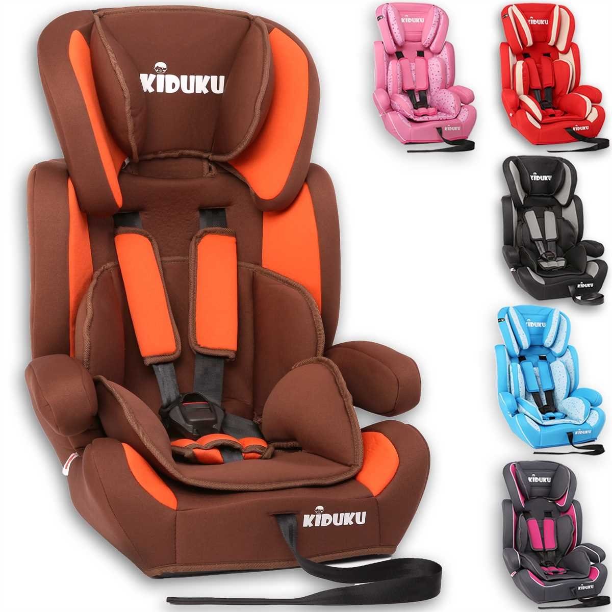 KIDUKU Autokindersitz Kindersitz 9-36 kg (1-12 Jahre), Autositz ECE R44/04, Kinderautositz Gruppe 1/2/3