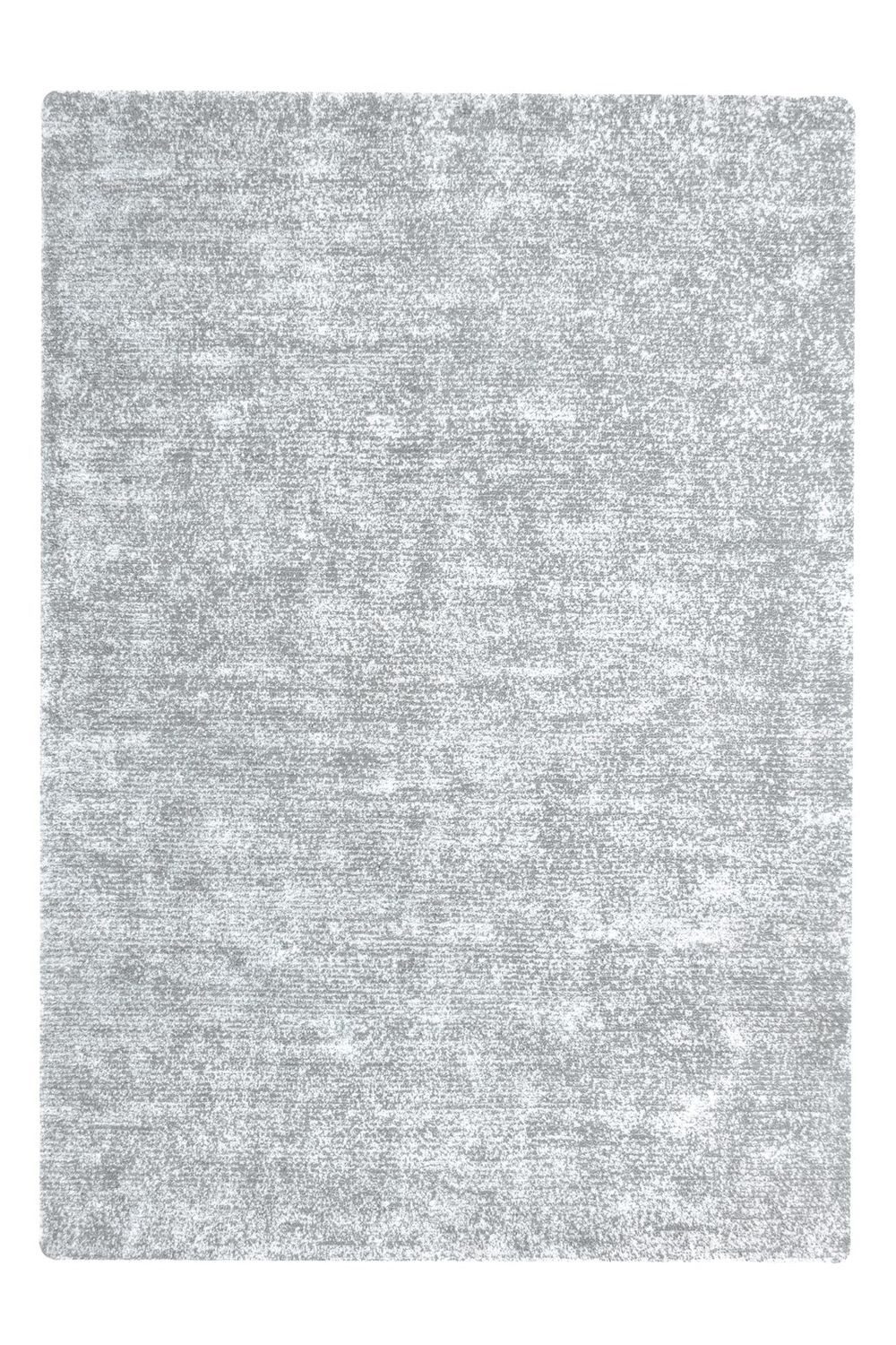 Teppich Boss Teppich Kurzflor Teppich Erika 110 - Grau / Silber, rechteckig, Höhe: 10 mm