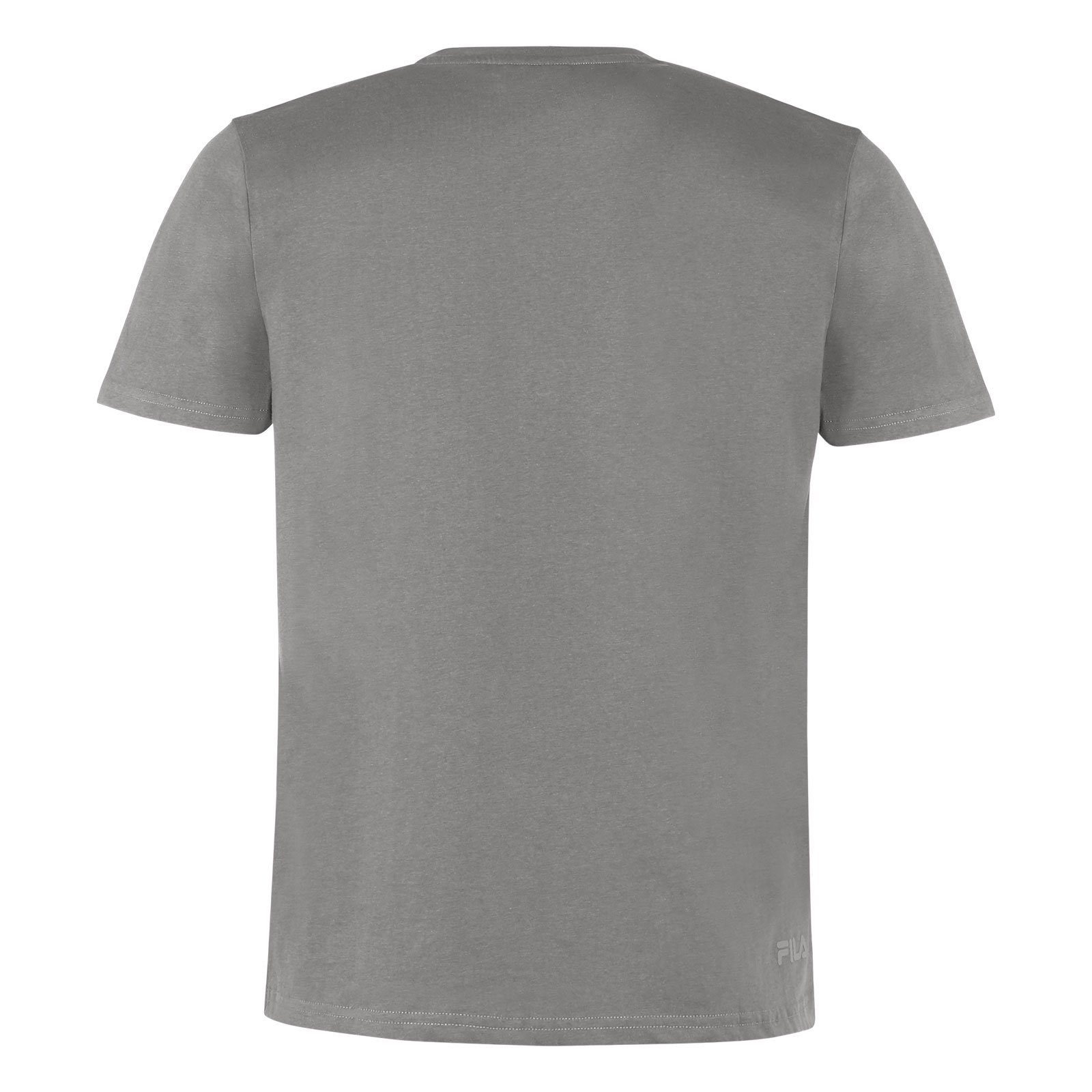 Fila stylischem mit Outline-FILA-Logo Tee 80028 gull Bibbiena T-Shirt