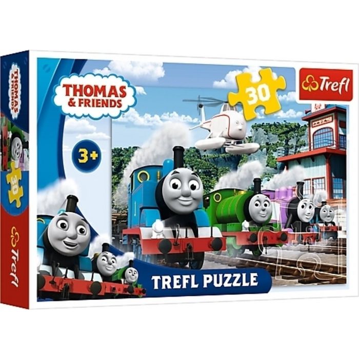 Trefl Puzzle Thomas die kleine Lokomotive (Kinderpuzzle) Puzzleteile