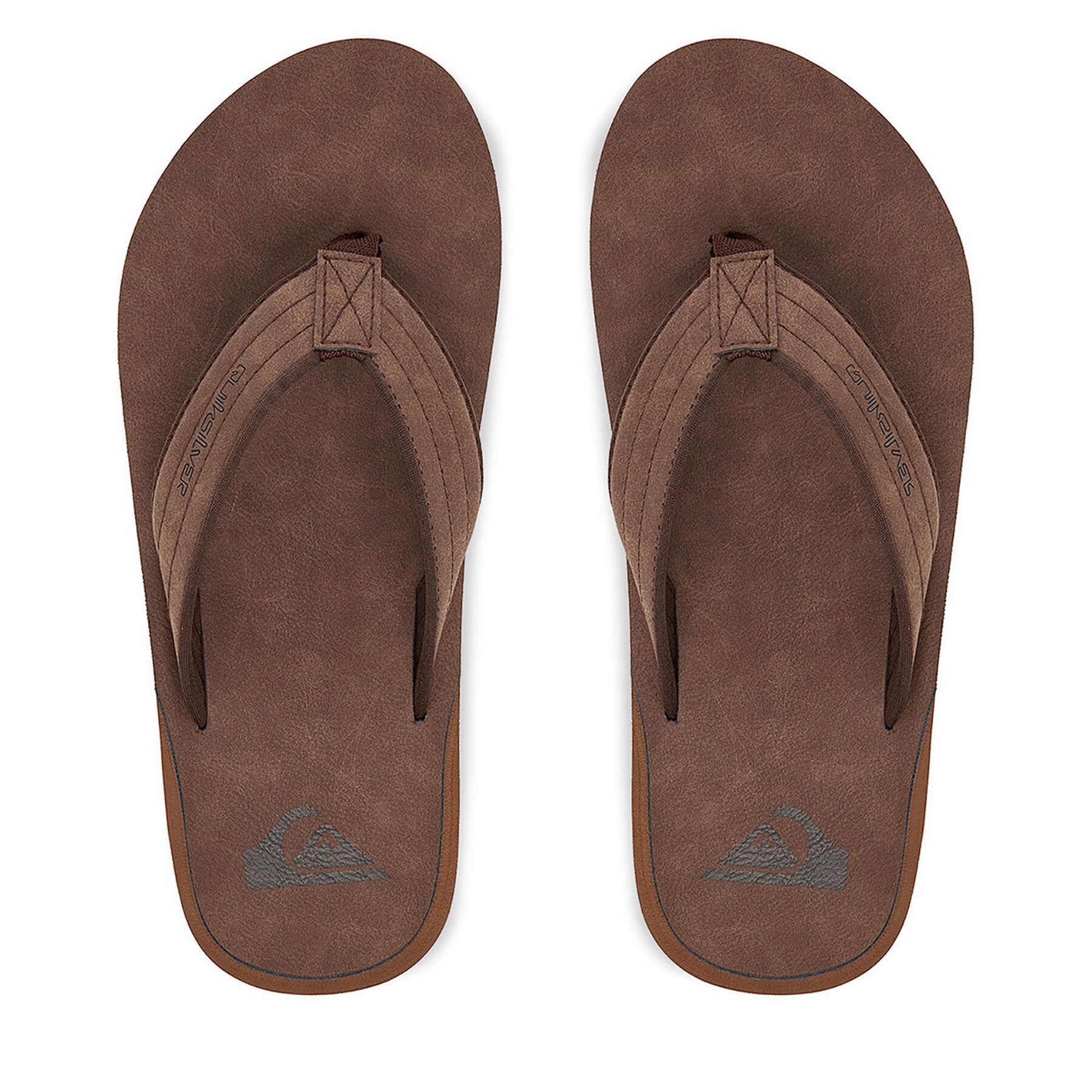 Quiksilver Quiksilver Herren-Flip-Flops, braun Badepantolette