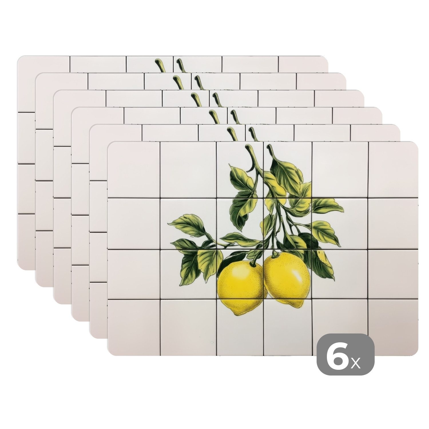 MuchoWow Platzset Zitrone - Dekoration - günstig online kaufen