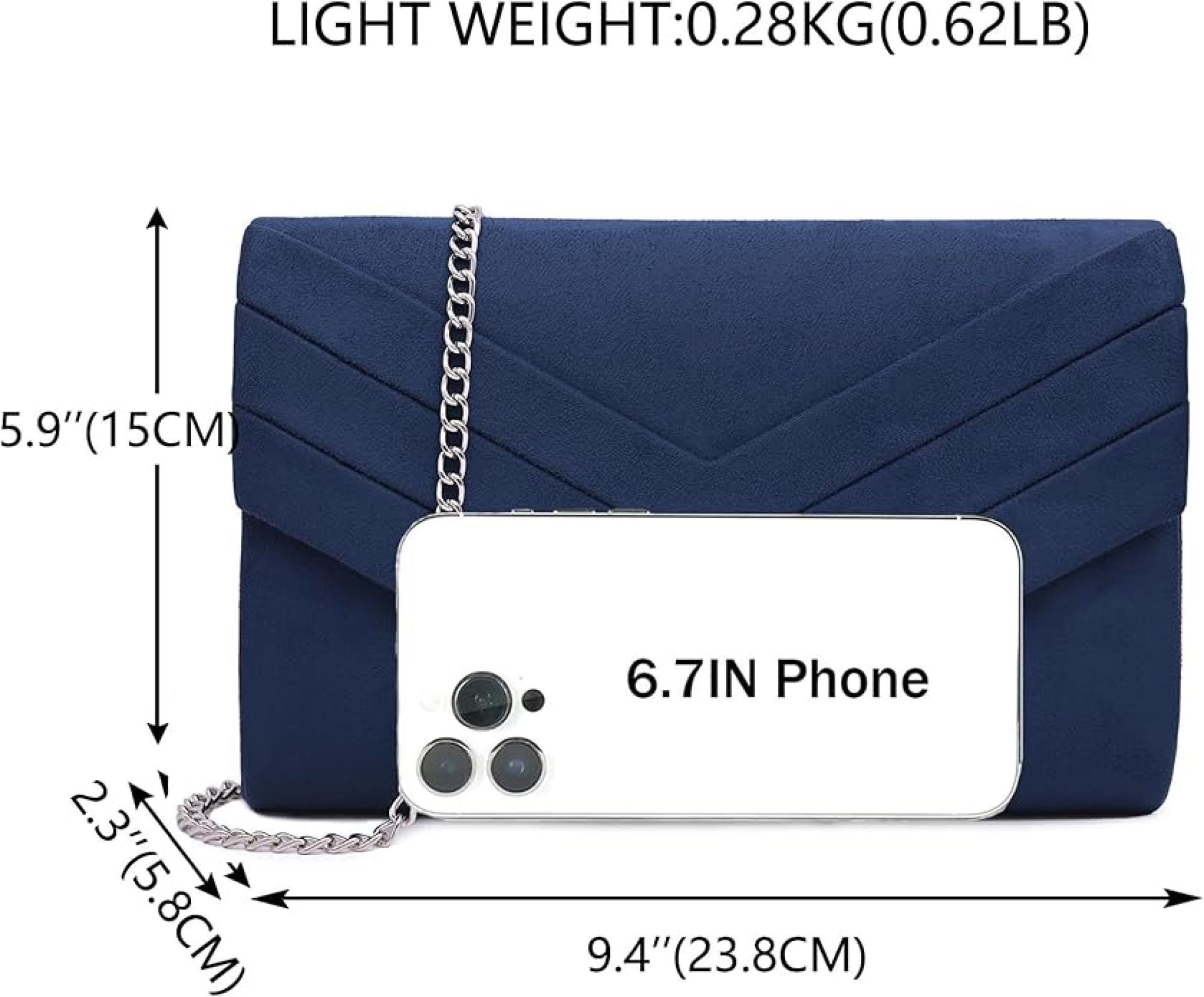YRIIOMO Abendtasche Elegante Abendtasche mit hochwertigem günstig online kaufen
