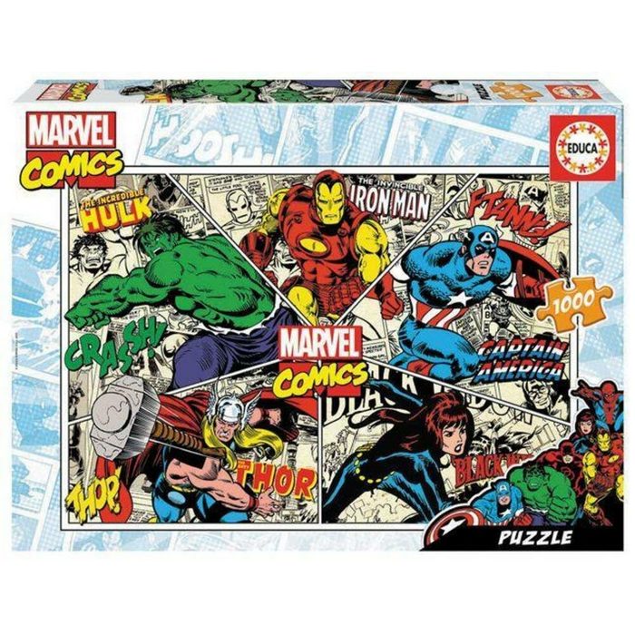 Carletto Puzzle Educa Puzzle - Marvel comics 1000 Teile Puzzleteile