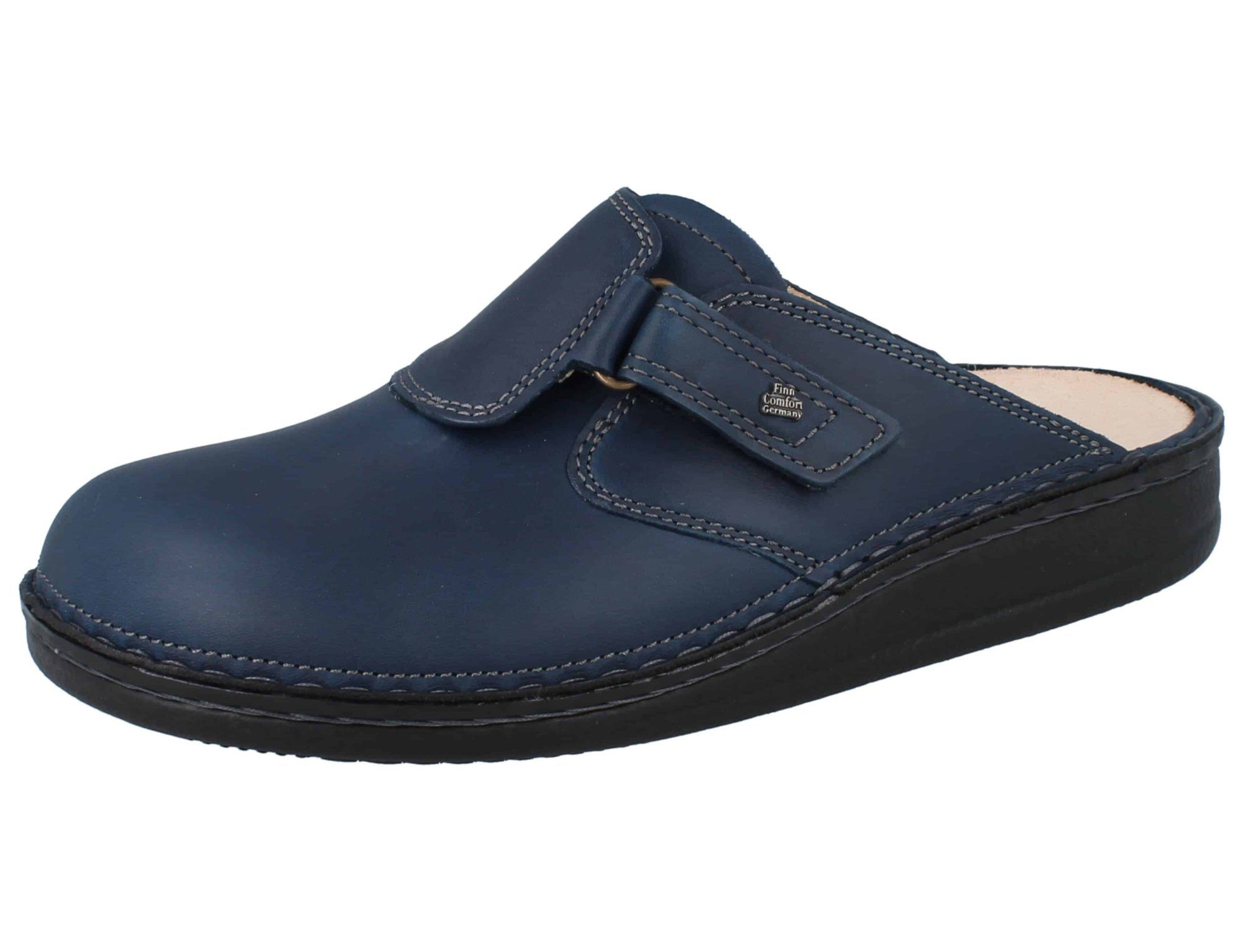 Finn Comfort Venedig blau Clog Wechselfußbett