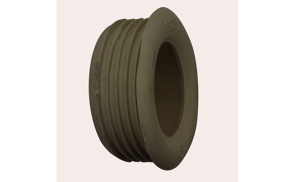 Connex Spülrohr Cornat Spülrohrverbinder Gummi, weiß