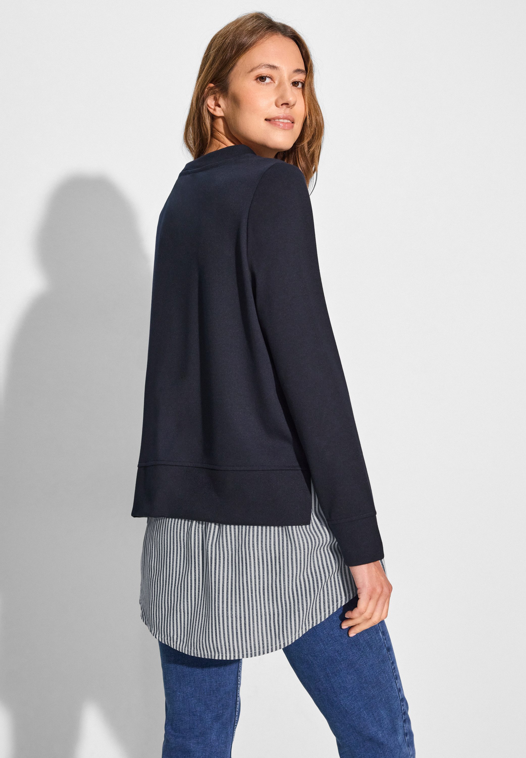 CECIL Minirock mit Knopfleiste