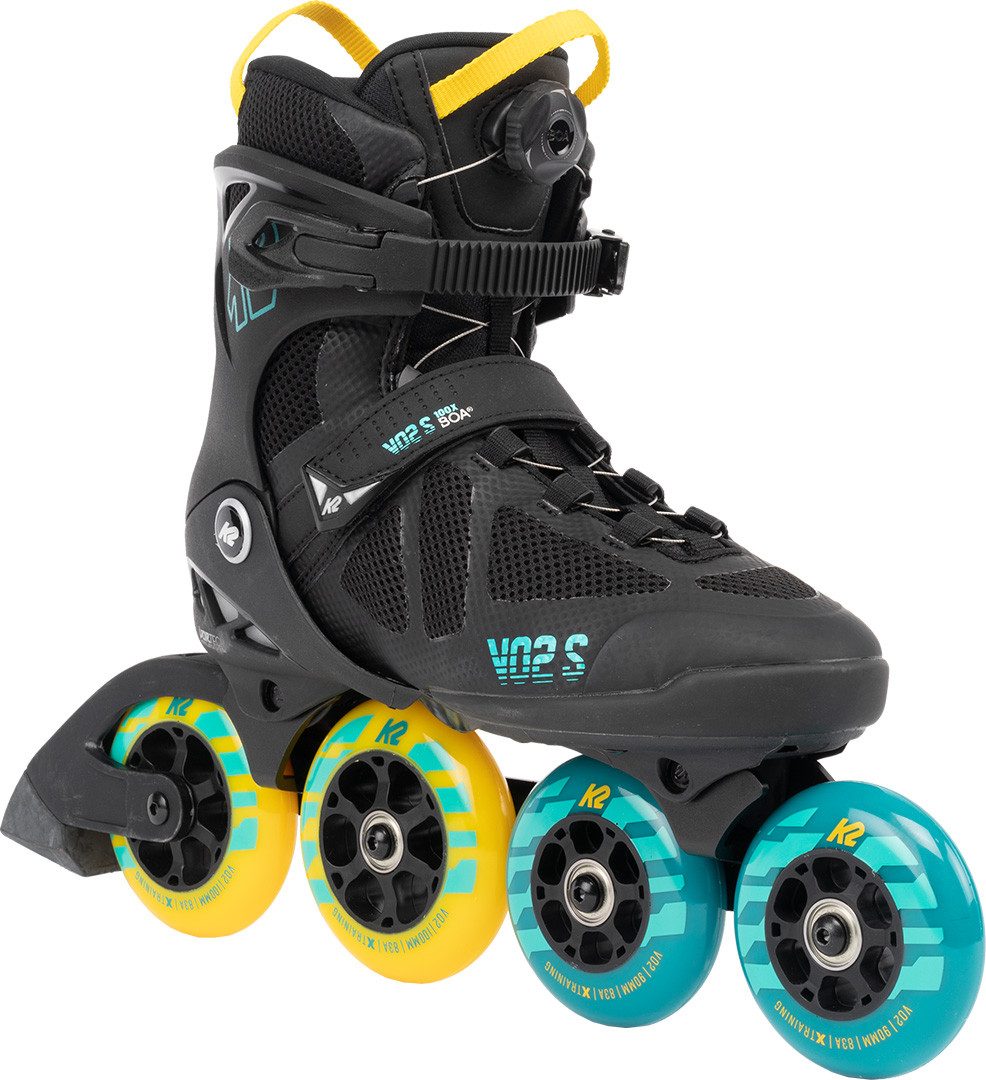 K2 Inlineskates K2 VO2 S 100 X BOA Inline Skate black/blue/yellow