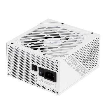 Asus ROG Strix 850W White Edition PC-Netzteil (80 Plus Gold, 0dB-Kühlung, ROG-STRIX-850G)