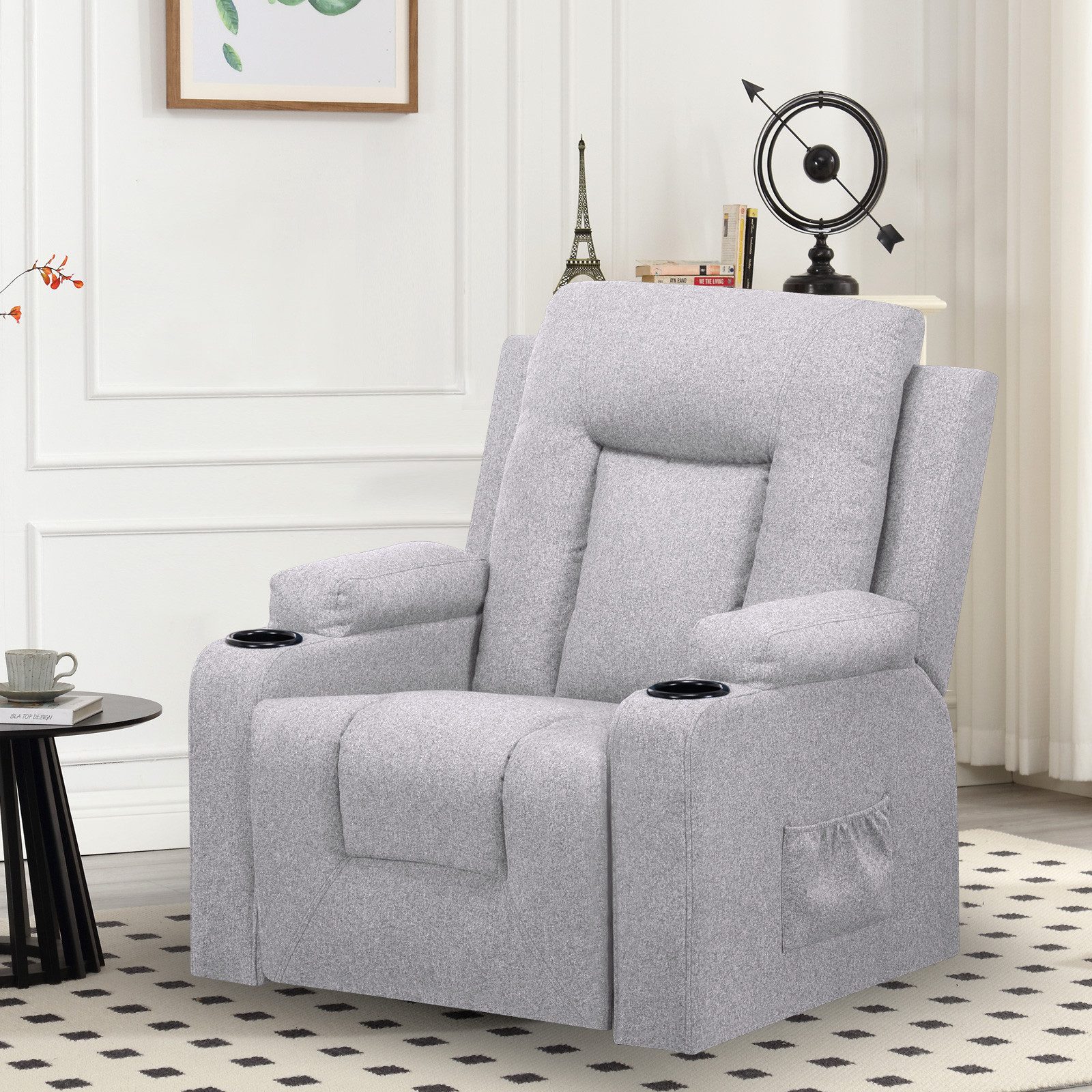 COMHOMA Relaxsessel Relaxsessel TV-Sessel aus Stoff günstig online kaufen