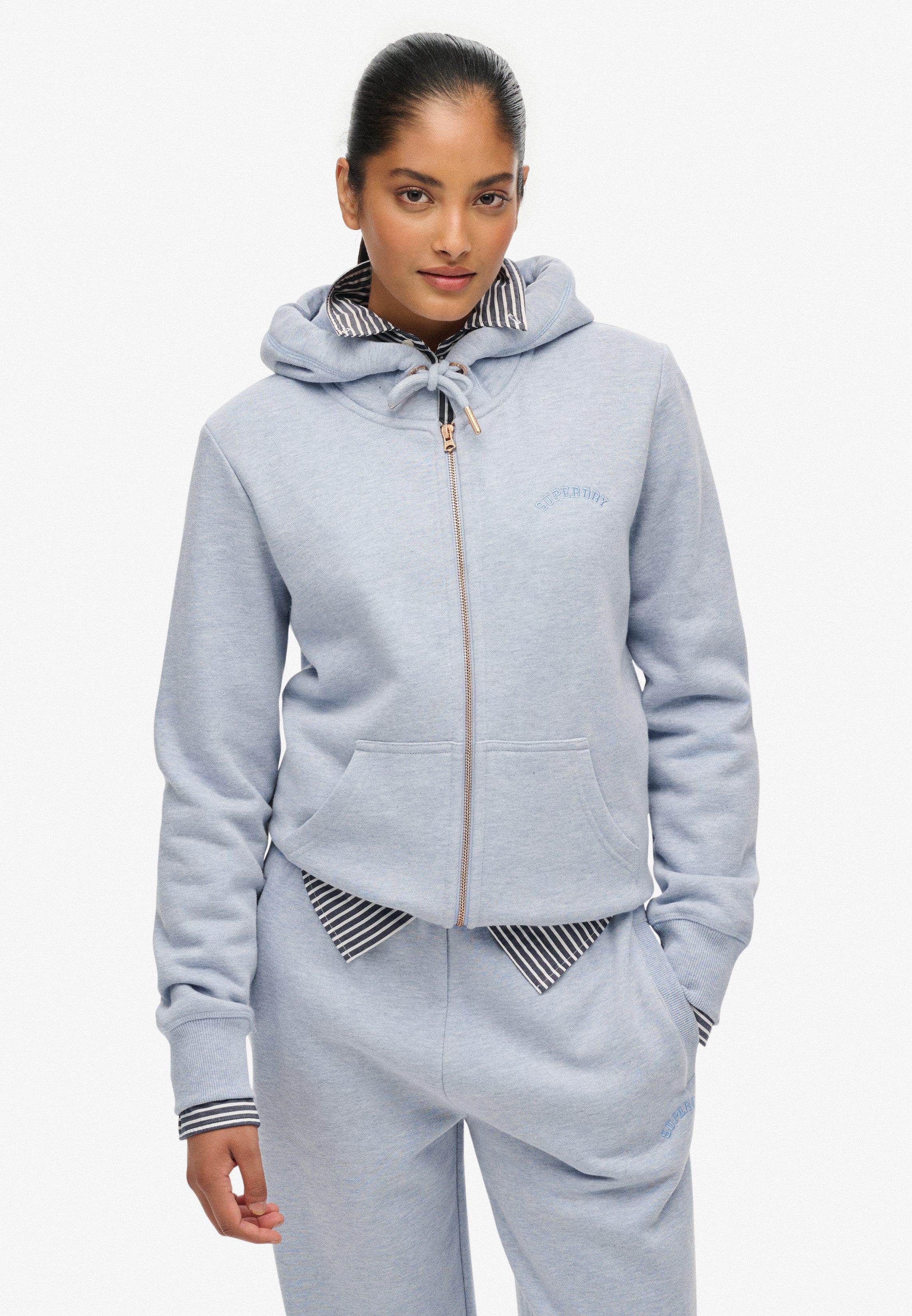 Superdry Kapuzensweatjacke ESSENTIAL LOGO ZIPHOOD HB günstig online kaufen