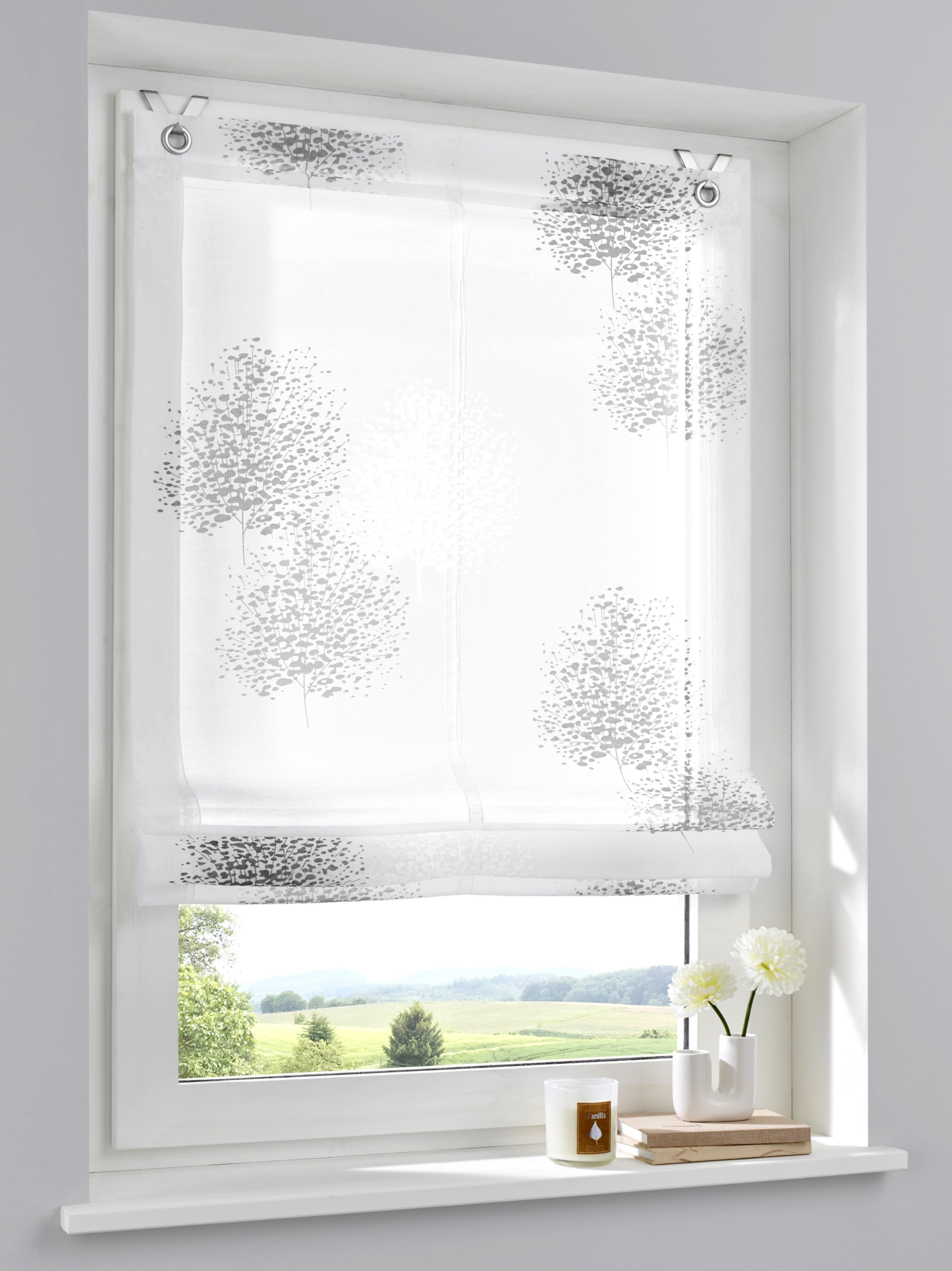 Kutti Raffrollo Belinda, mit Hakenaufhängung, ohne Bohren, freihängend, hal günstig online kaufen