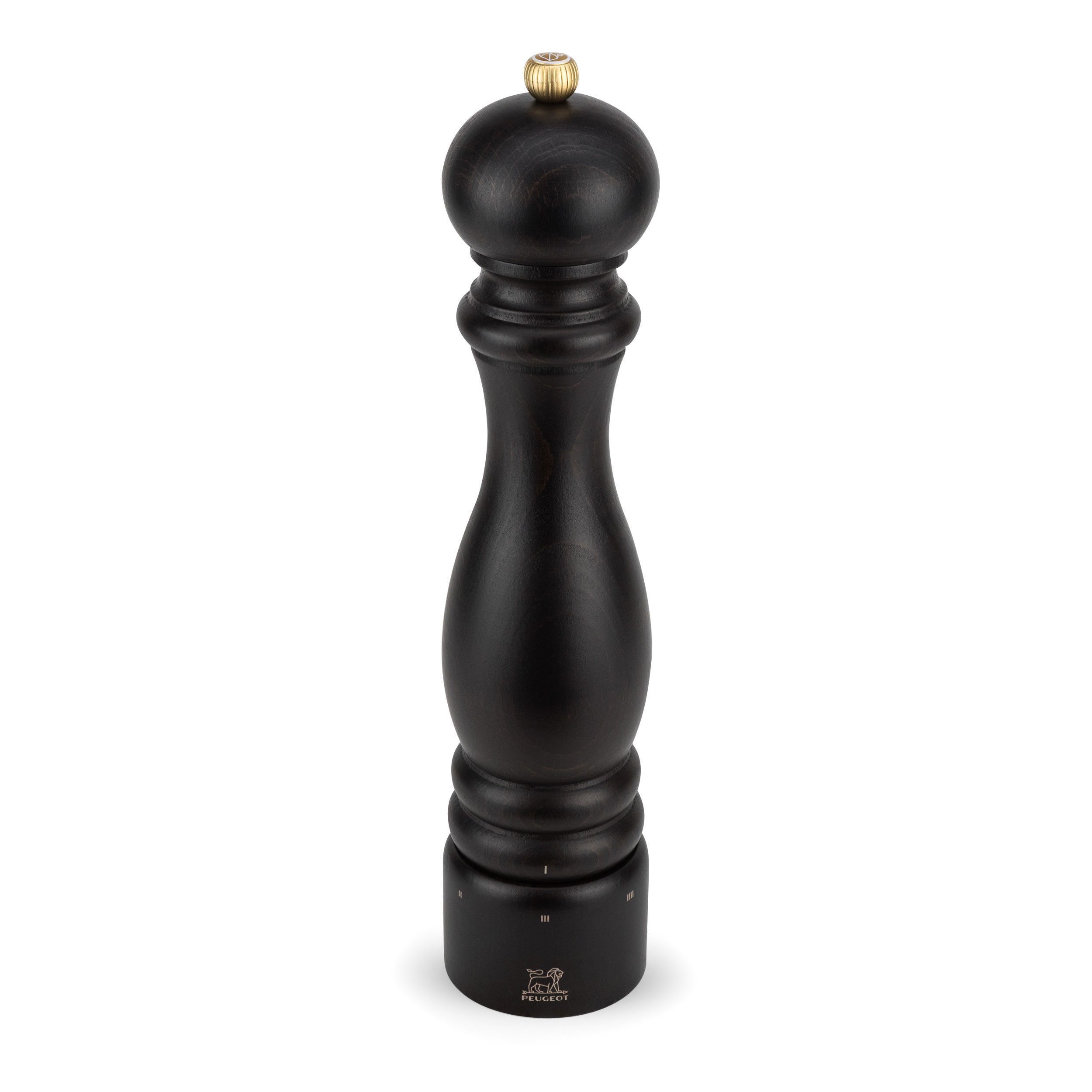 PEUGEOT Salzmühle PARIS 30cm Buchenholz Schokolade uSelect Stahlmahlwe Manuell