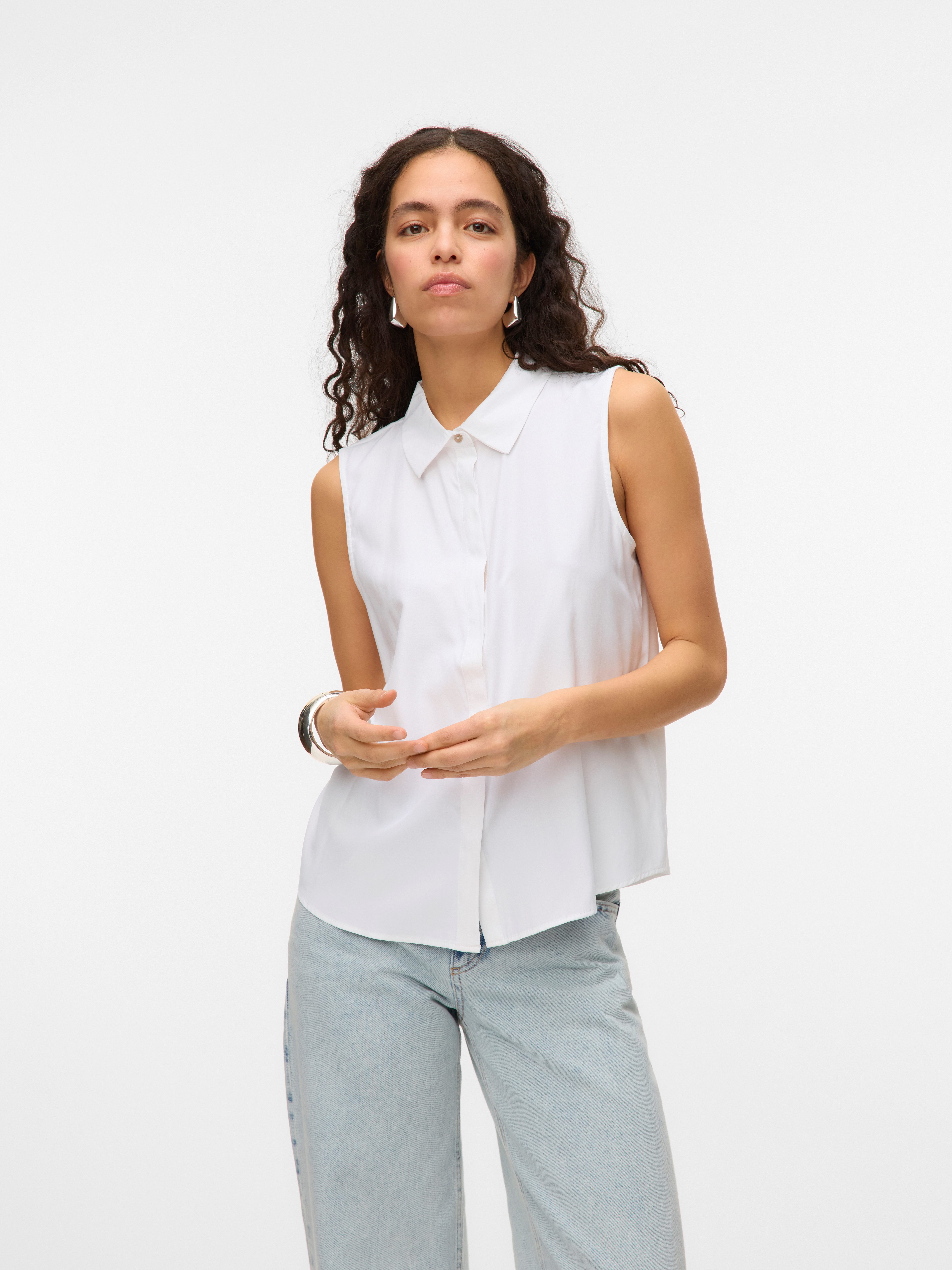 Vero Moda Hemdbluse VMNORA SL SHIRT günstig online kaufen