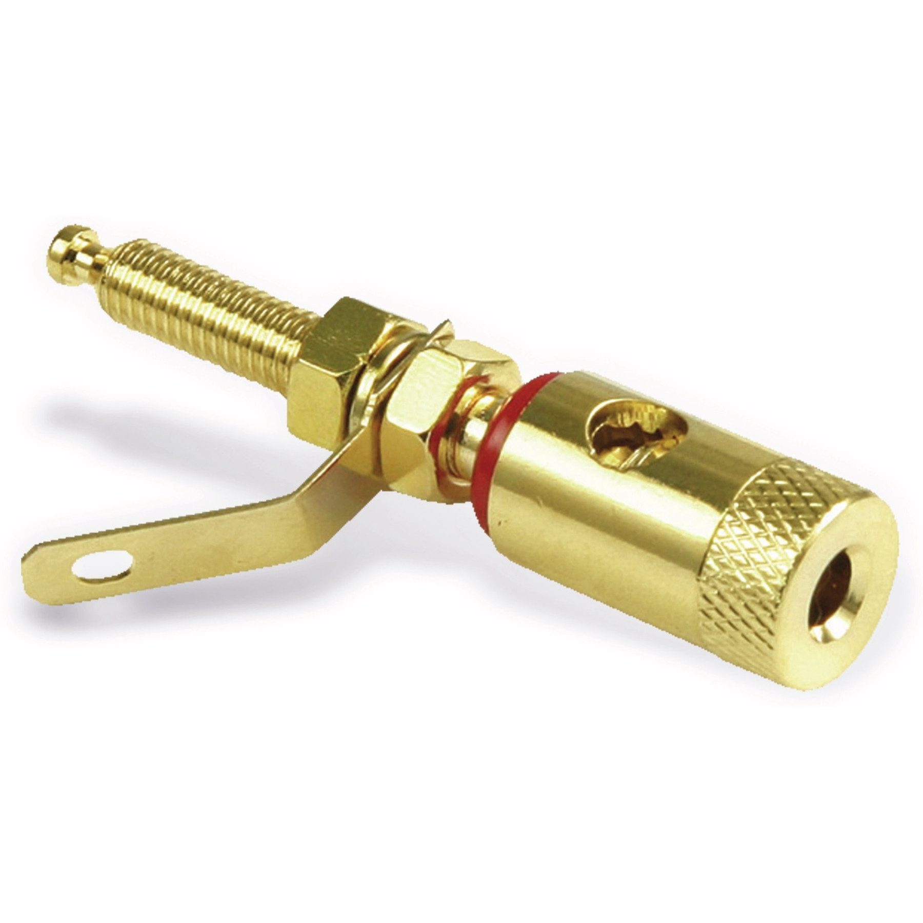 Klemmen DYNAVOX Polklemme X-3003, rot