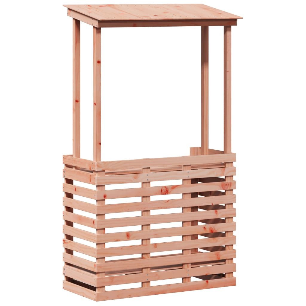 vidaXL Gartentisch Gartenbar mit Dach 112,5x57x195,5 günstig online kaufen
