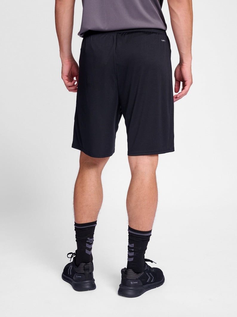 hummel Sporthose hmlESSENTIAL Shorts (angenehmes Tragegefühl) kurz schwarz Herren