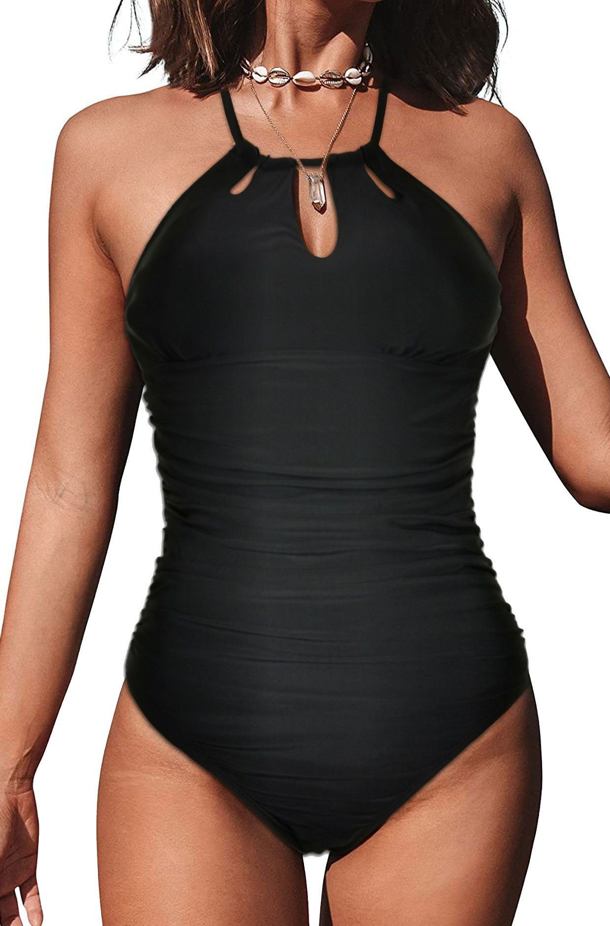 Badekönig Badeanzug Cut Outs am Ausschnitt, günstig online kaufen
