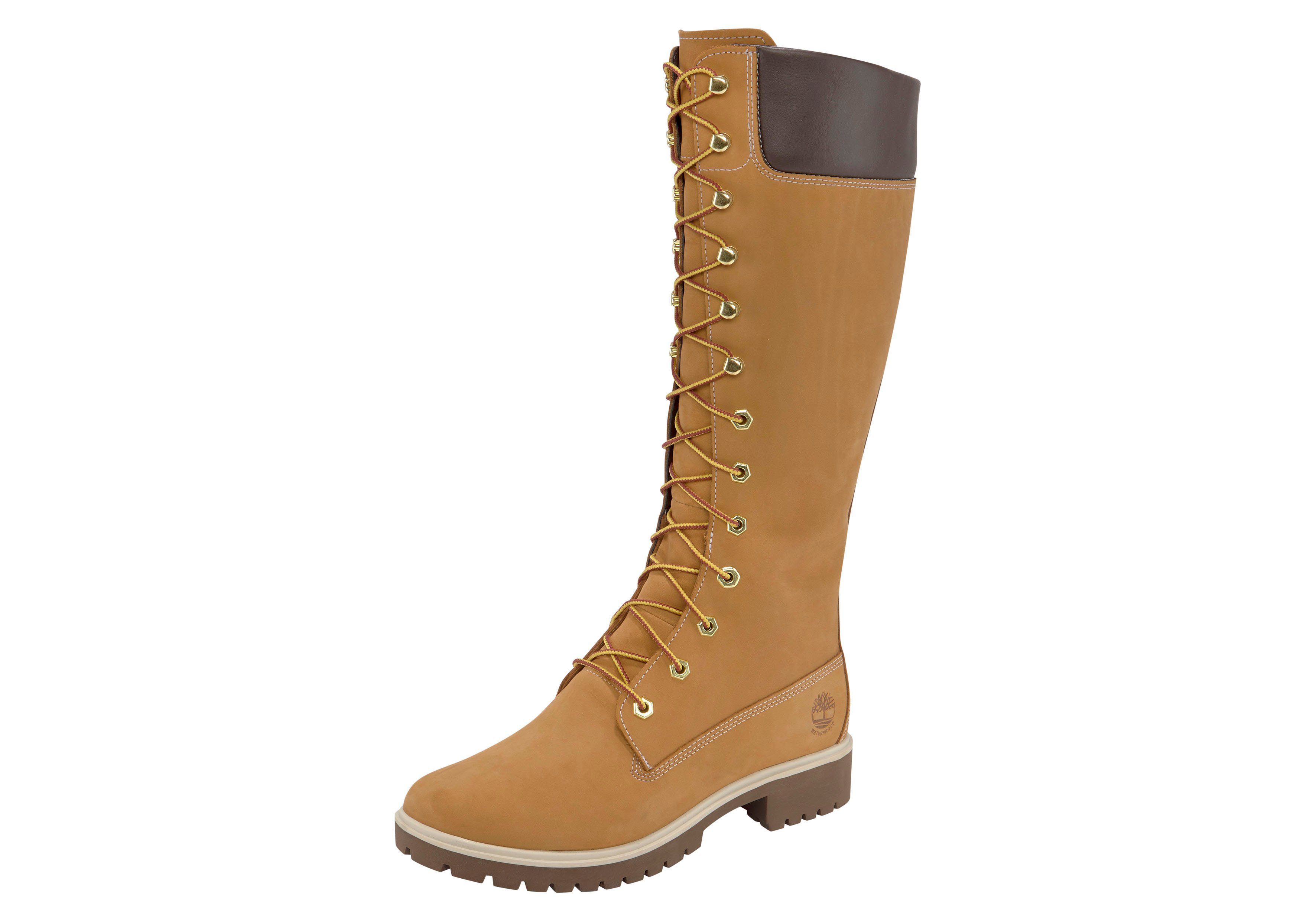 Timberland Women's Premium 14in WP B Schnürstiefel Winterschuhe, Winterstiefel, Winterboots, Schnürboots, wasserdicht