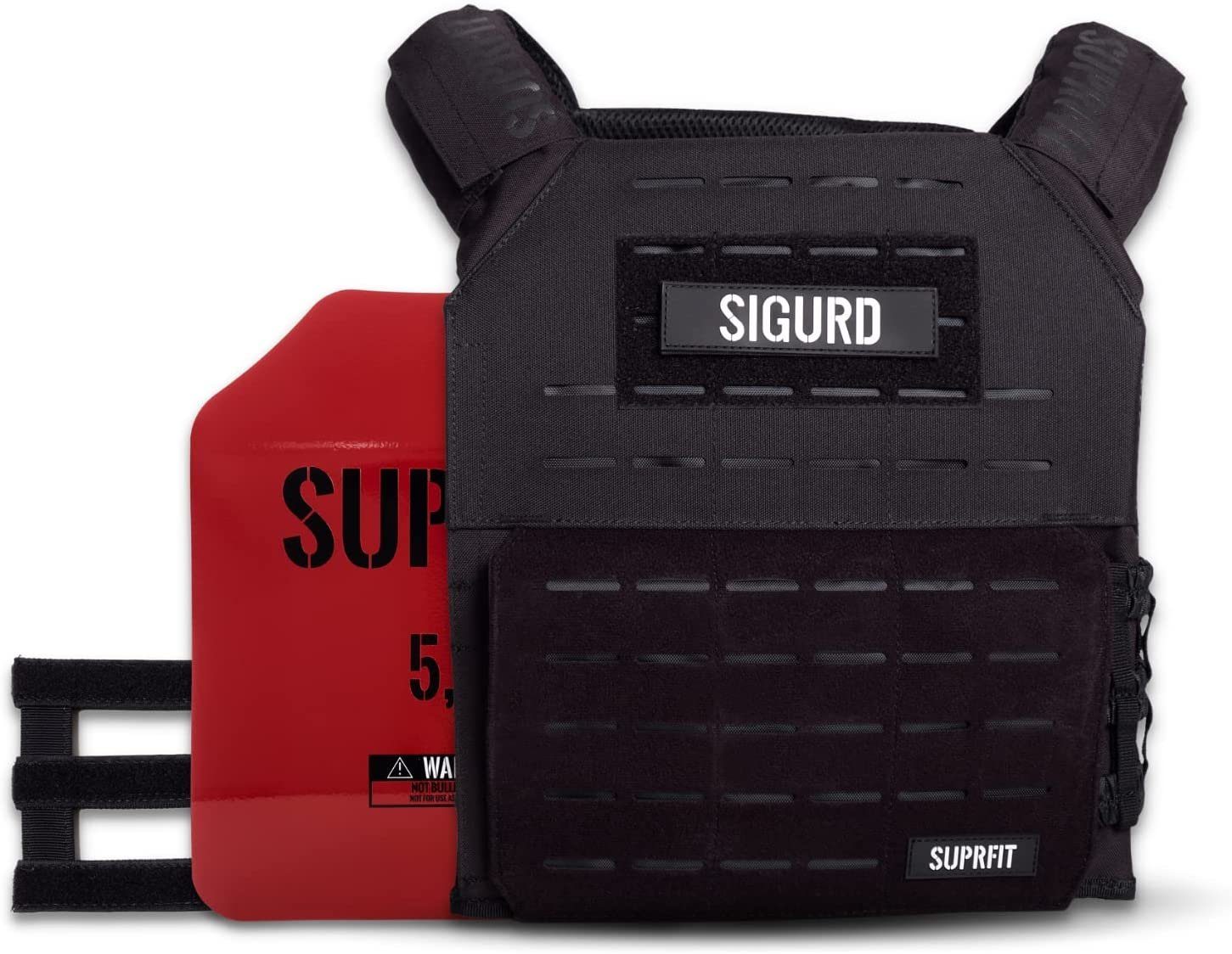 SF SUPRFIT Gewichtsweste Sigurd 3D, für Männer & Frauen - erweiterbar bis auf 17kg.