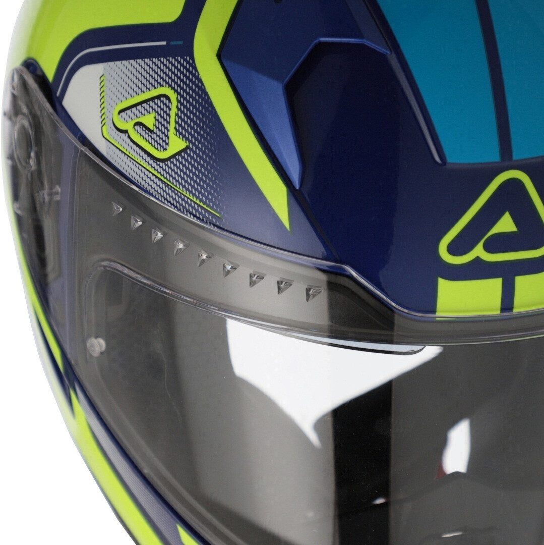 Acerbis Motorradhelm X-Way Graphic Helm, integriertes Sonnenvisier
