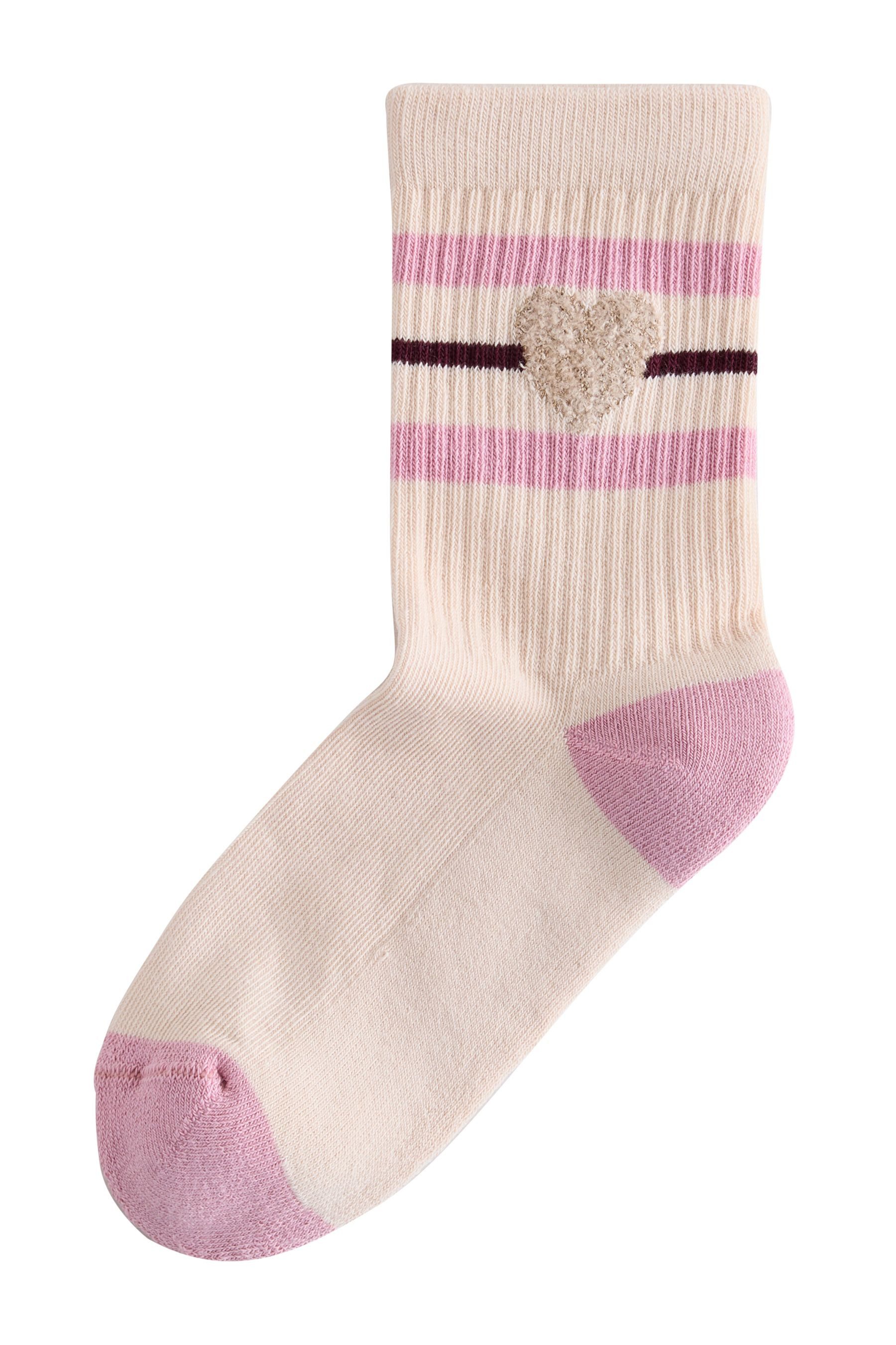 Next Kurzsocken Streifensöckchen Polstersohle Baumwolle, 3er-Pack (3-Paar) – Bild 4 von 5