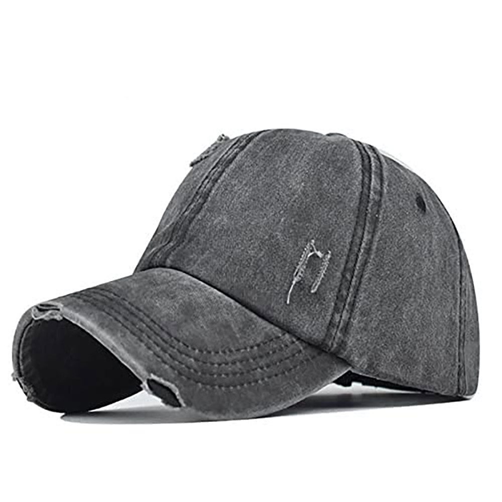 Zaewry Baseball Cap Pferdeschwanz Baseballkappe Damen Sommer Einstellbare Schnell trocknende Atmungsaktiv Baseballmütze Unisex Criss Cross Hüte