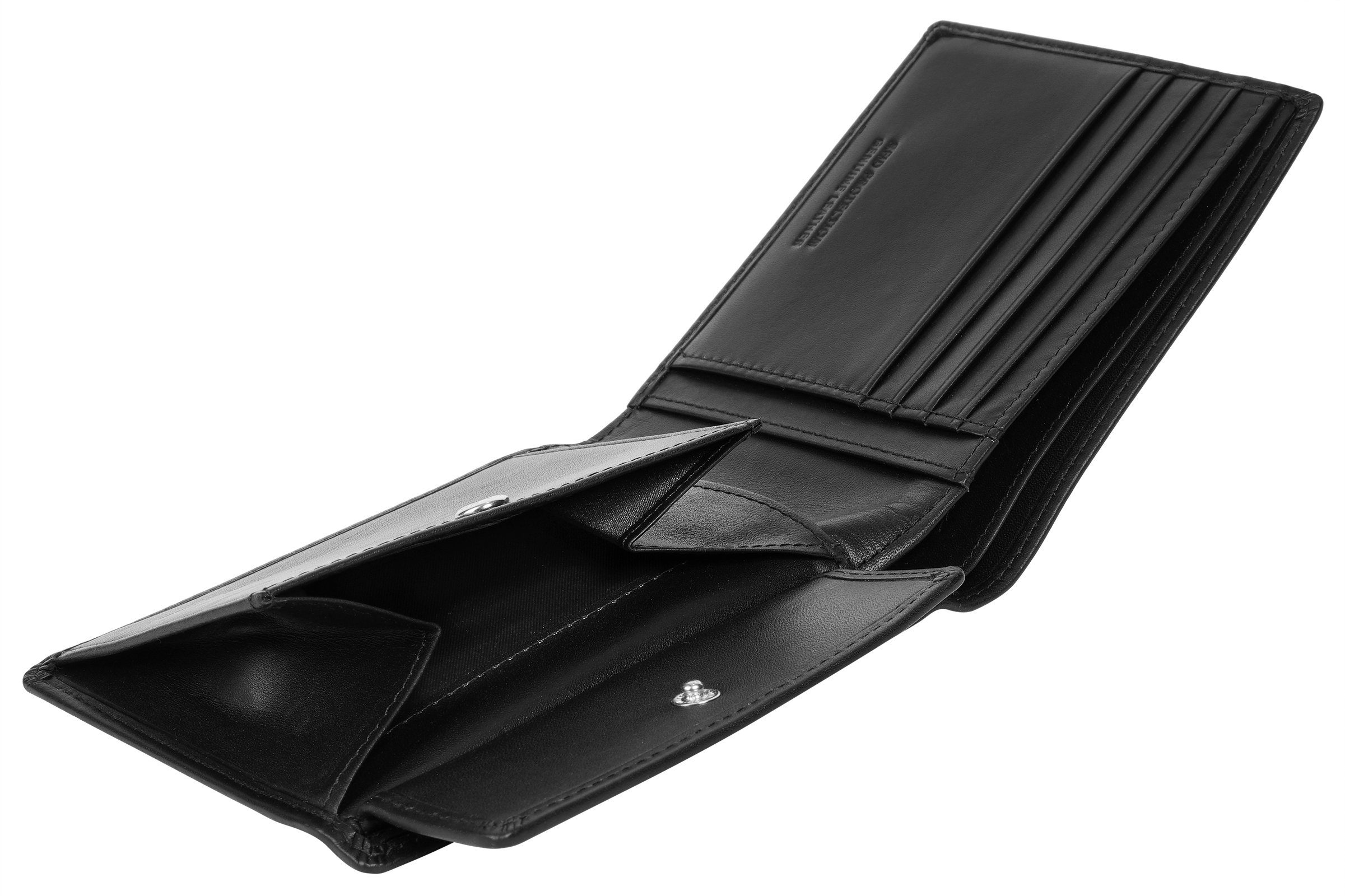 bugatti SUPER SLIM RFID, echt Leder