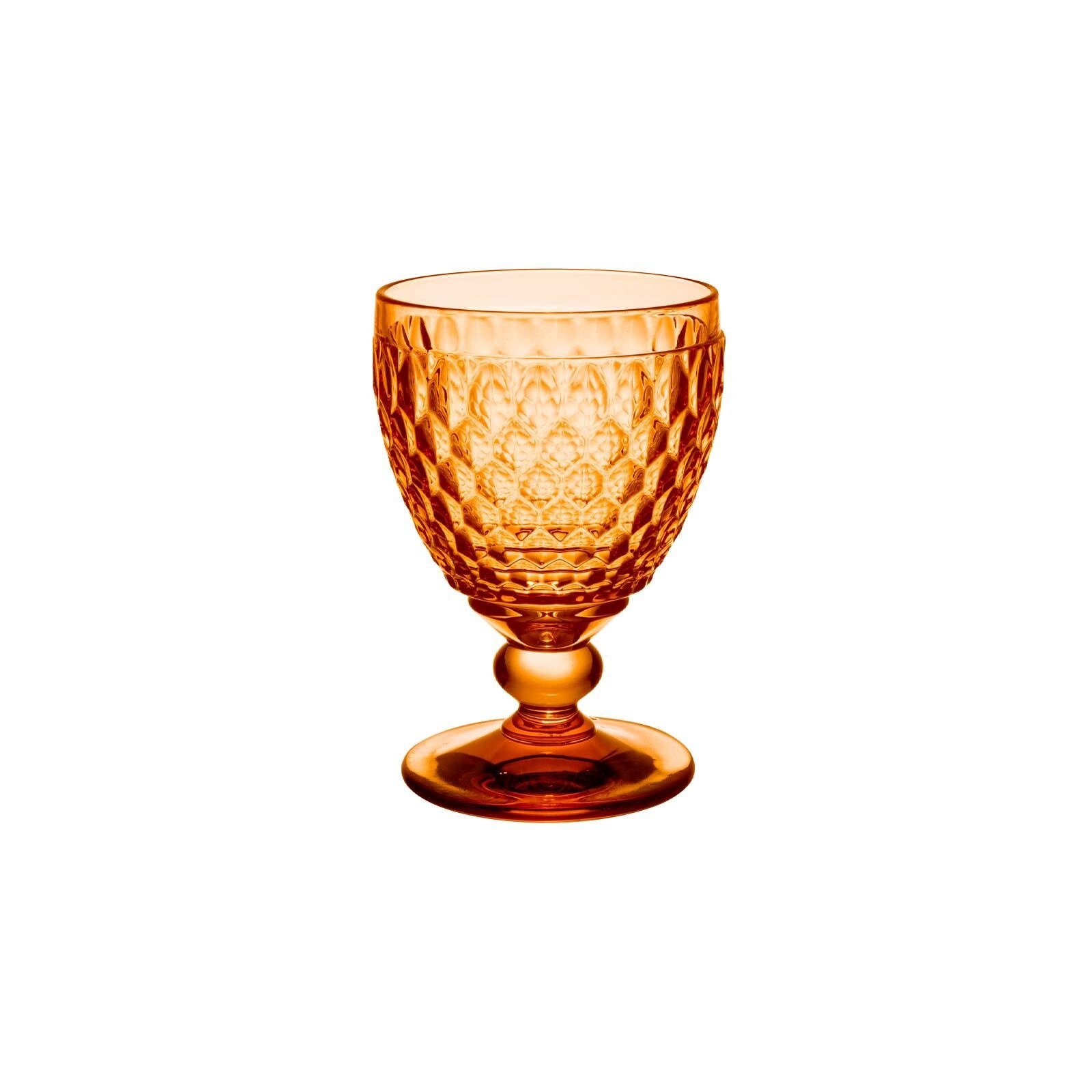 Villeroy & Boch Glas Boston Coloured Wasserglas 400 ml, Glas Apricot