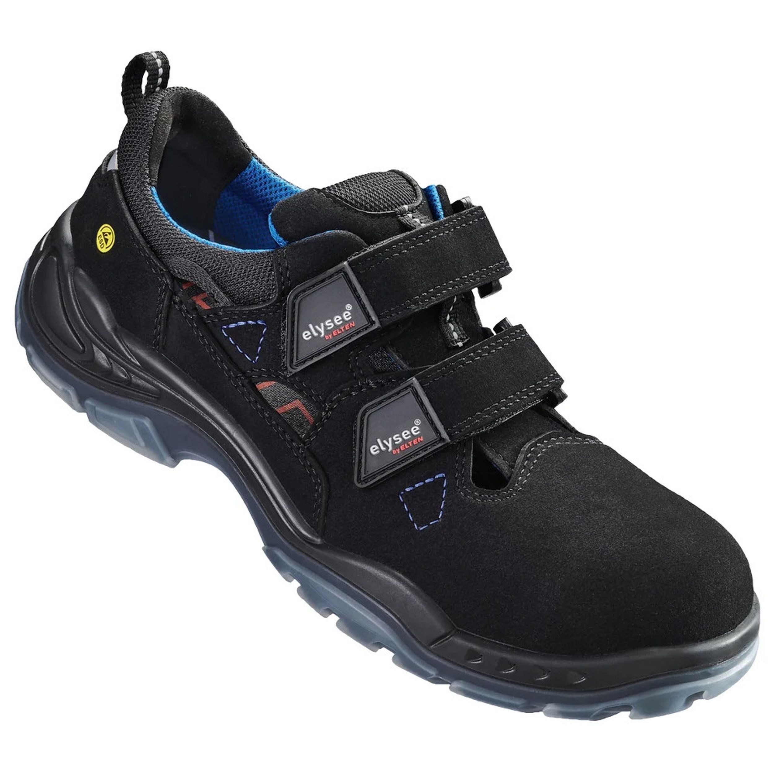 Elysee By Elten Halbschuhe Sicherheitsschuh S1P Arbeitsschuh Sommerschuh Arbeitsschuh Verschluss durch zwei Klettriemen
