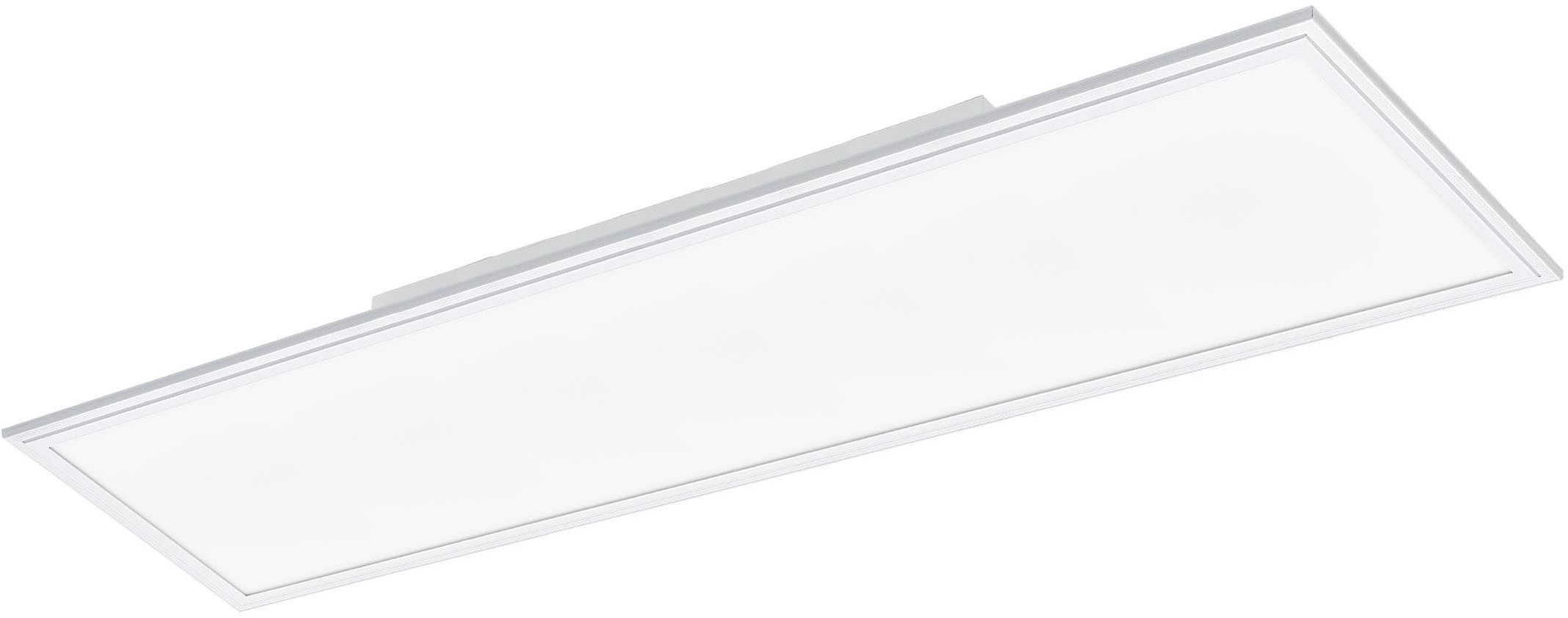 EGLO Deckenleuchte SALOBRENA-Z, Bluetooth, CCT - über Fernbedienung, Dimmfunktion, Farbsteuerung, Farbwechsel, Memoryfunktion, Nachtlichtfunktion, Smart Home, Weckerfunktion, dimmbar über Fernbedienung, mehrere Helligkeitsstufen, LED fest integriert, warm