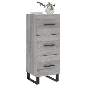 vidaXL Sideboard Sideboard Grau Sonoma 34,5x34x90 cm Holzwerkstoff (1 St)