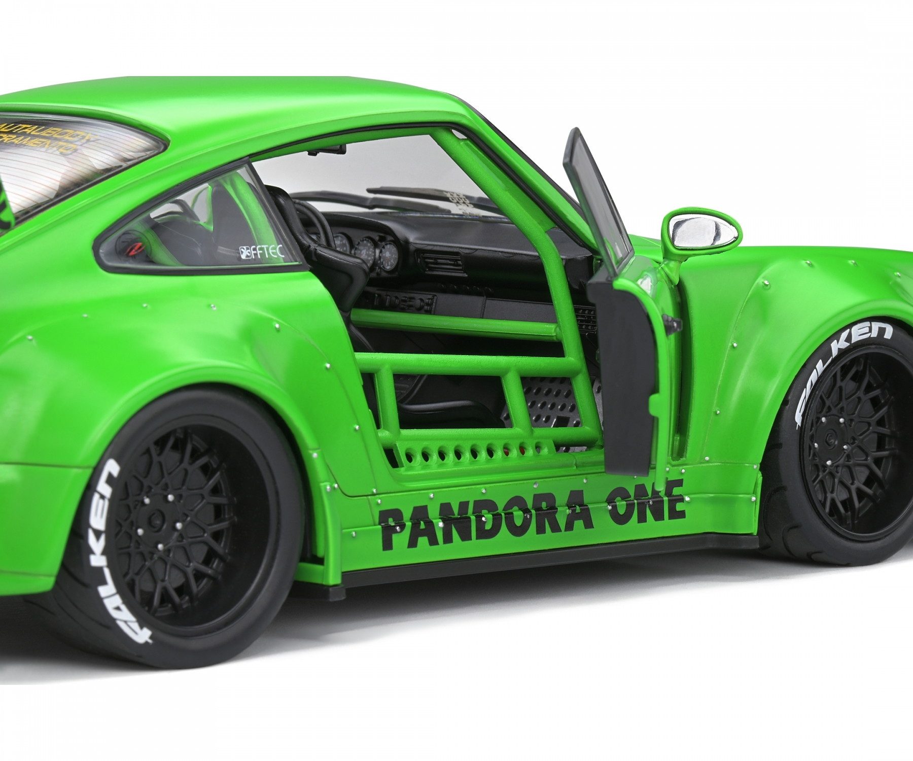 Solido Modellauto Modellauto 1:18 Porsche RWB 964 Pandorra One grün 2016 S1807502