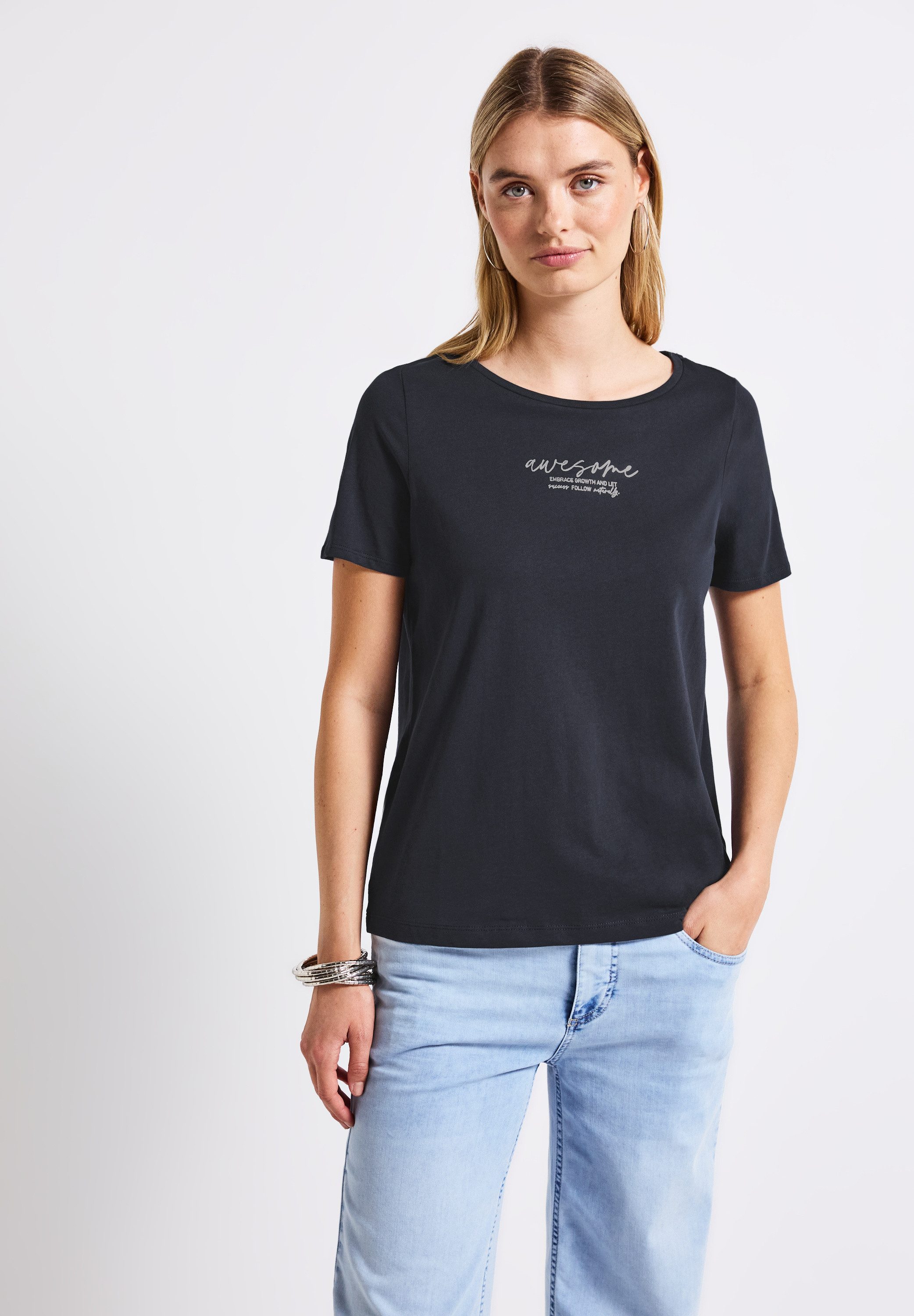 STREET ONE T-Shirt, aus reiner Baumwolle günstig online kaufen