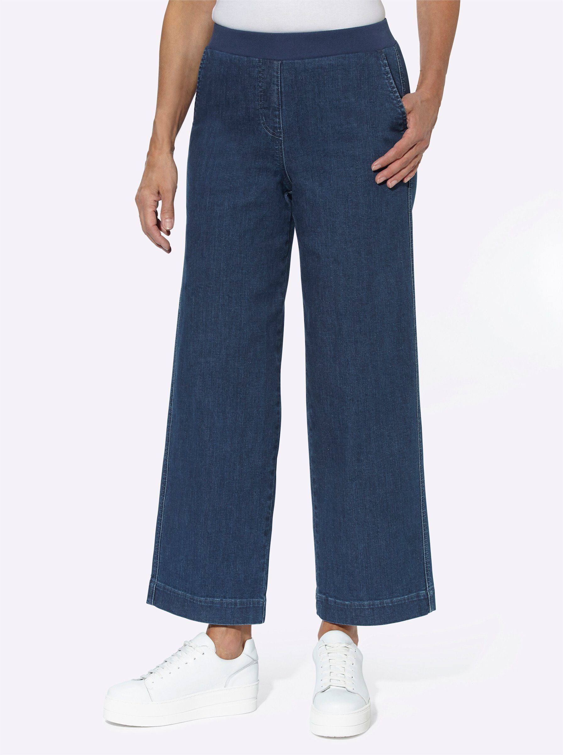 WEIDEN Jeans blue-stone-washed Bequeme WITT