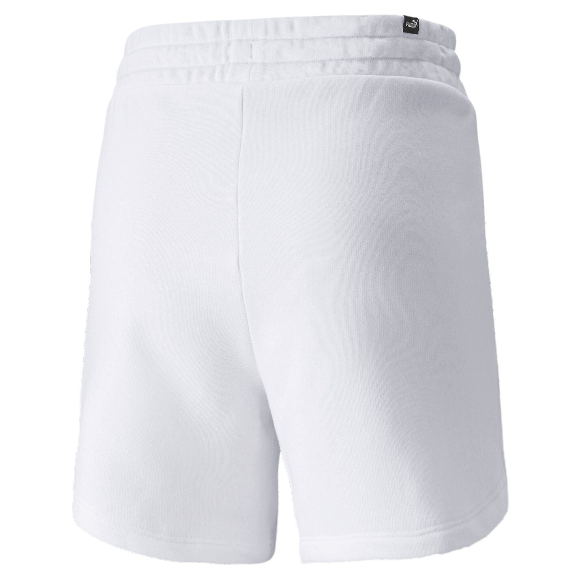 Shorts Hochgeschnittene Sporthose PUMA Essentials White Damen