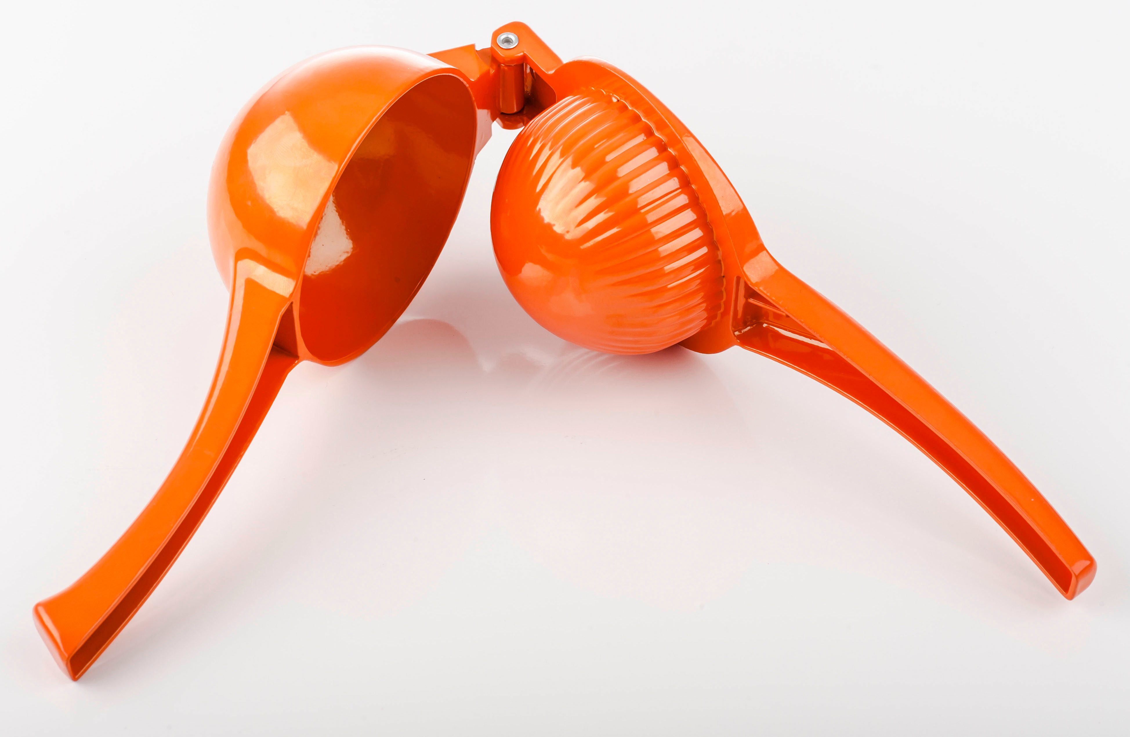 Genius Zitruspresse, Aluminium, handlich, schnell und einfach!