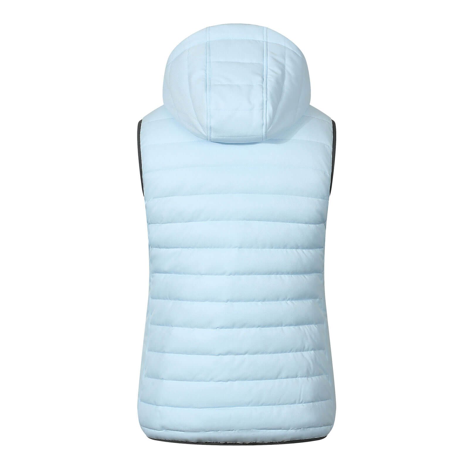 Blue Wave Steppweste Damen Weste Nathalie gesteppt Kapuze - Damenweste Outdoor-Weste leicht Abnehmbare & verstellbare Kapuze, 2-Wege-Reißverschluss, Taschen