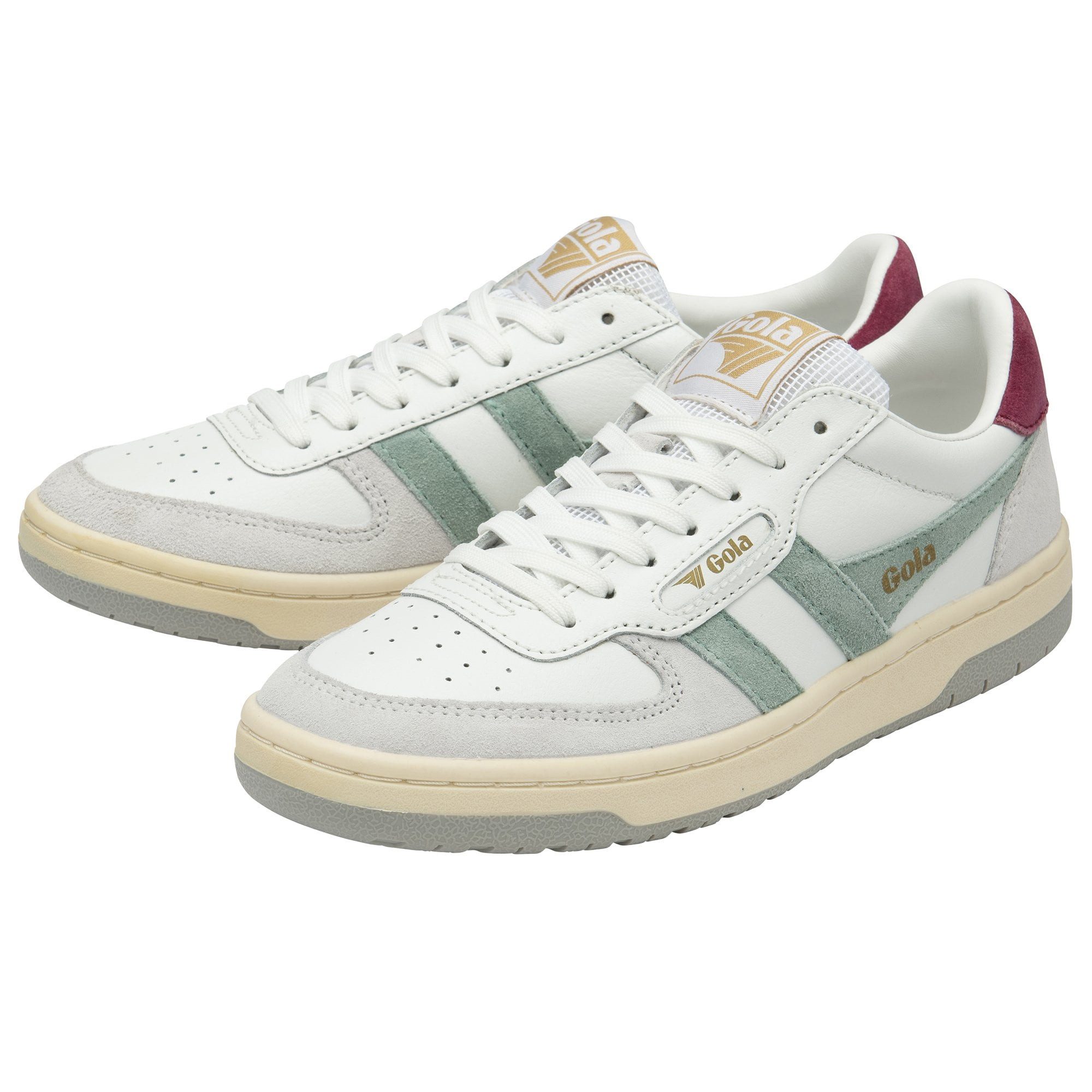 Gola Hawk weiss/mintgrün/magenta Damen Sneaker günstig online kaufen