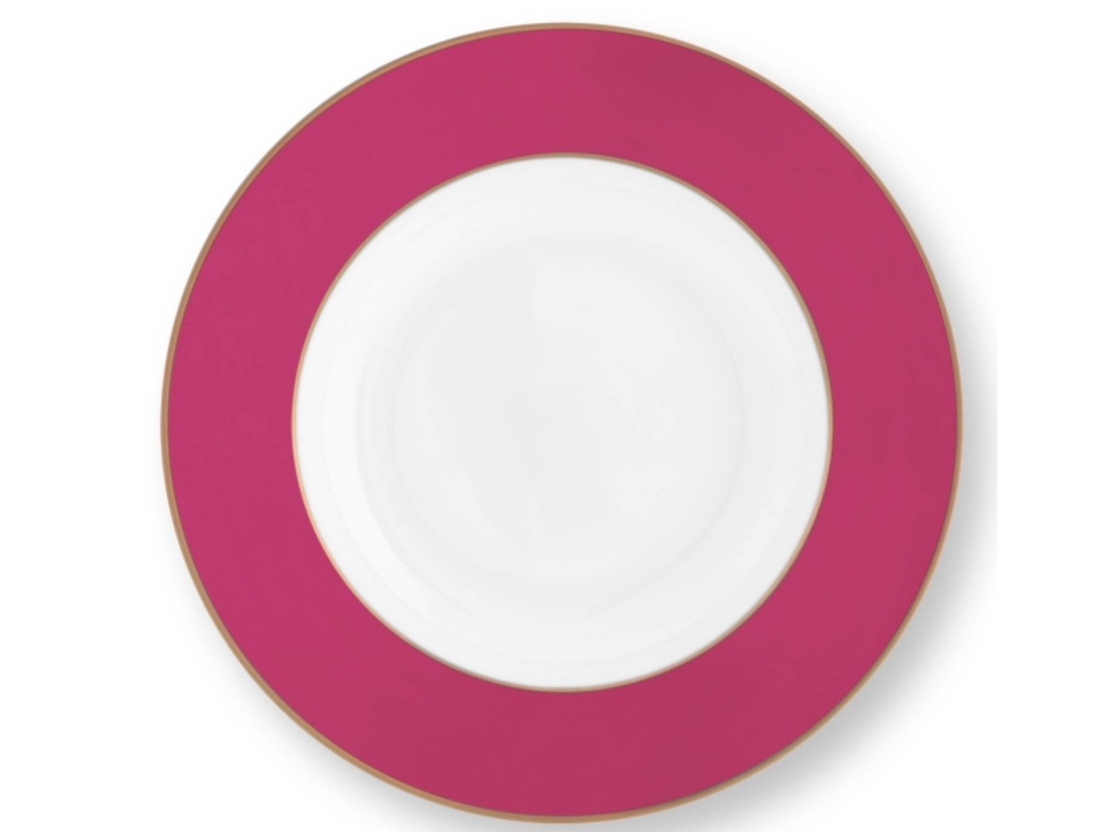 PiP Studio Супова тарілка Chique Супова тарілка gold-pink 23,5 cm, Deep Plate Pip Chique Gold-Pink 23.5cm