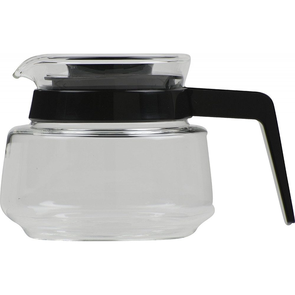 Melitta Kaffeekanne Melitta Typ 1 Glaskanne für Aromaboy Schwarz, 0.32 l, (Ersatz-Glaskanne, Ersatz-Glaskanne für Melitta Aromaboy)