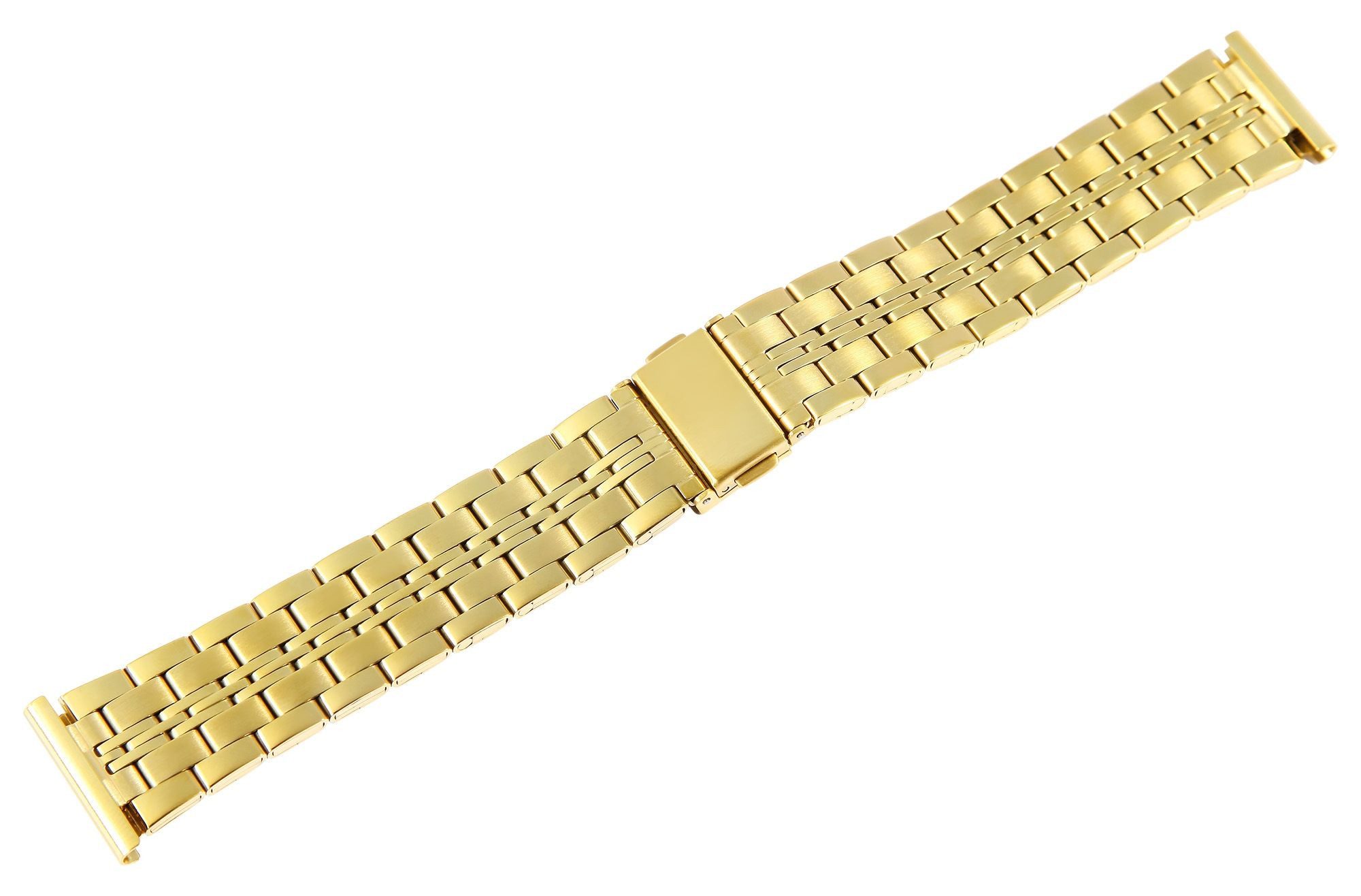 Engelhardt Uhrenarmband aus Edelstahl mit Faltschließe