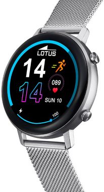 Lotus 50040/1 Smartwatch Set, 2-tlg., mit Wechselarmband aus grauem Silikon